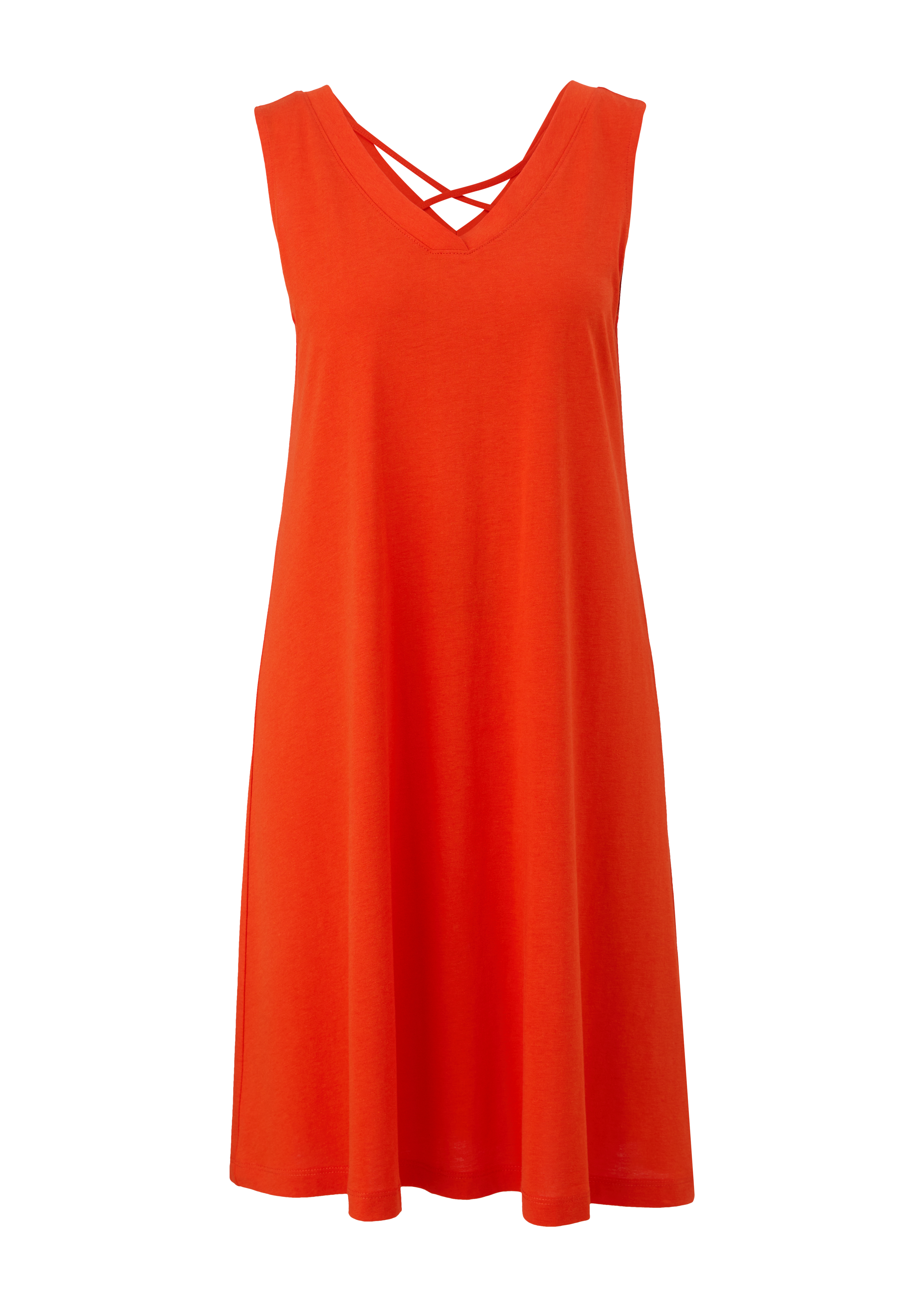 s.Oliver - Jerseykleid aus Modalmix, Damen, Orange