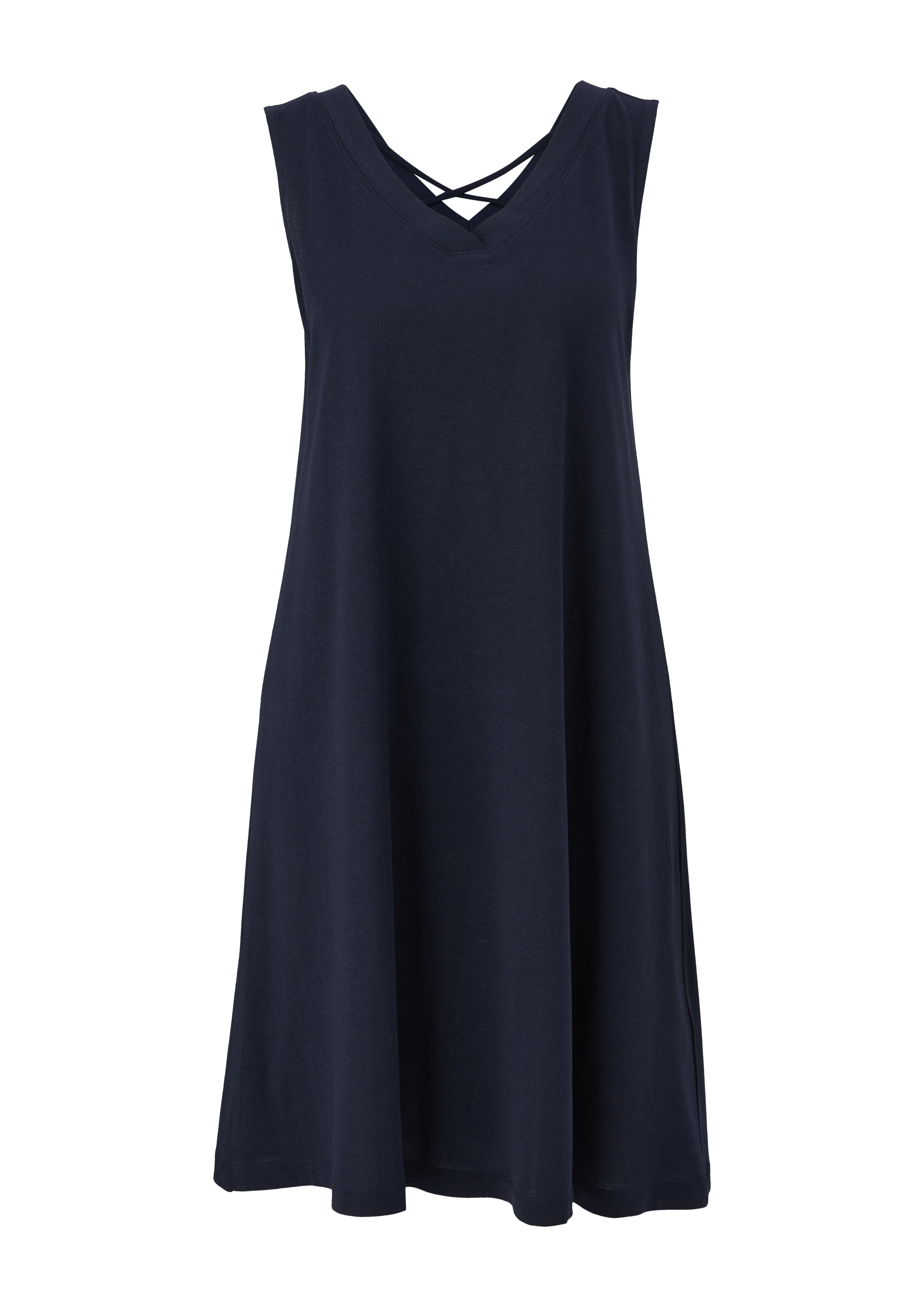 s.Oliver - Jerseykleid aus Modalmix, Damen, blau