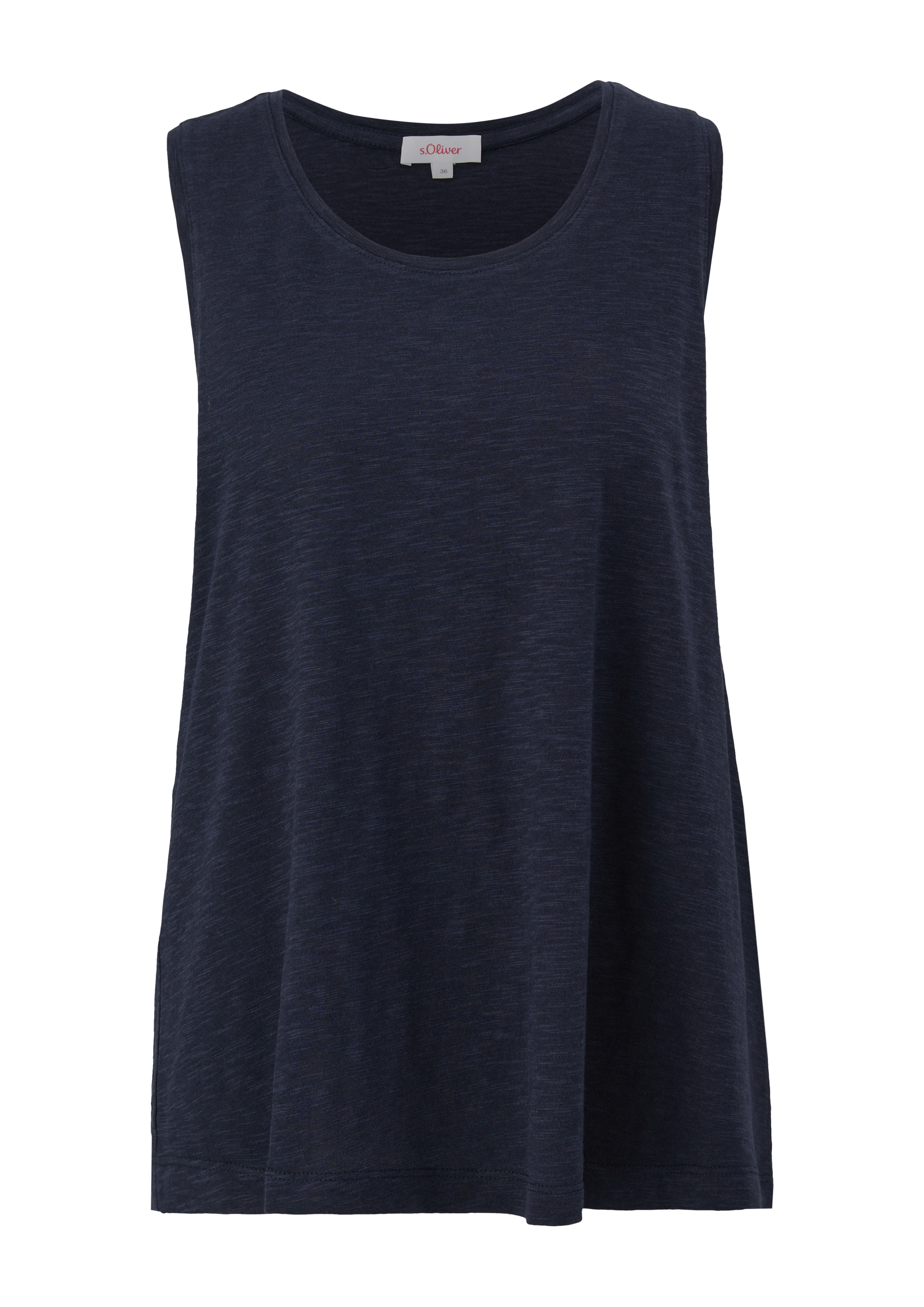 s.Oliver - Top in A-Linien-Schnitt, Damen, blau