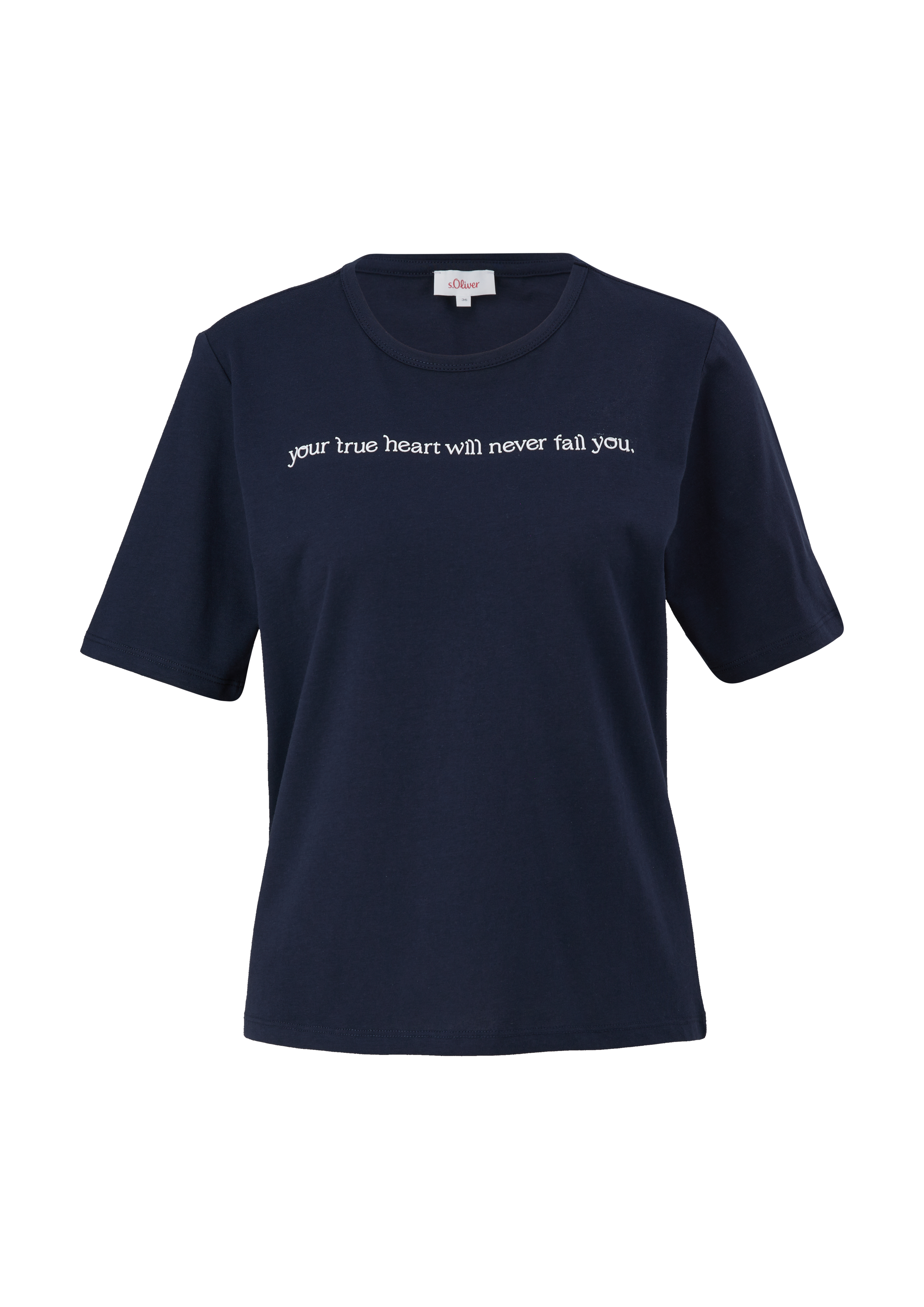 Thumbnail - s.Oliver - T-Shirt mit Frontprint, Damen, blau