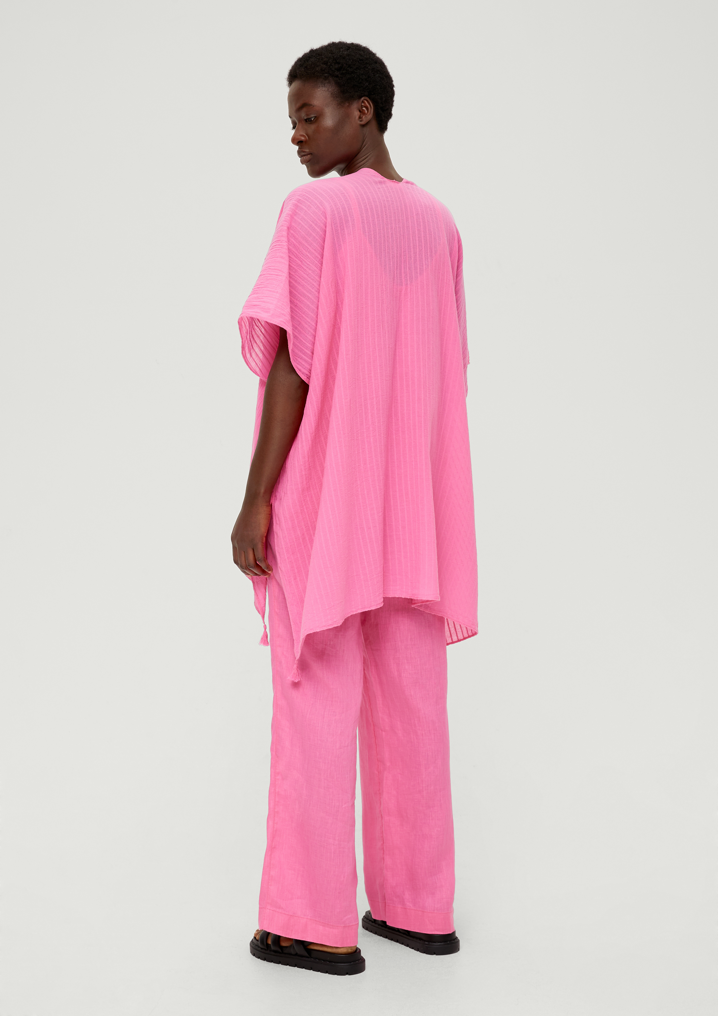 poncho-aus-baumwolle-pink-s-oliver