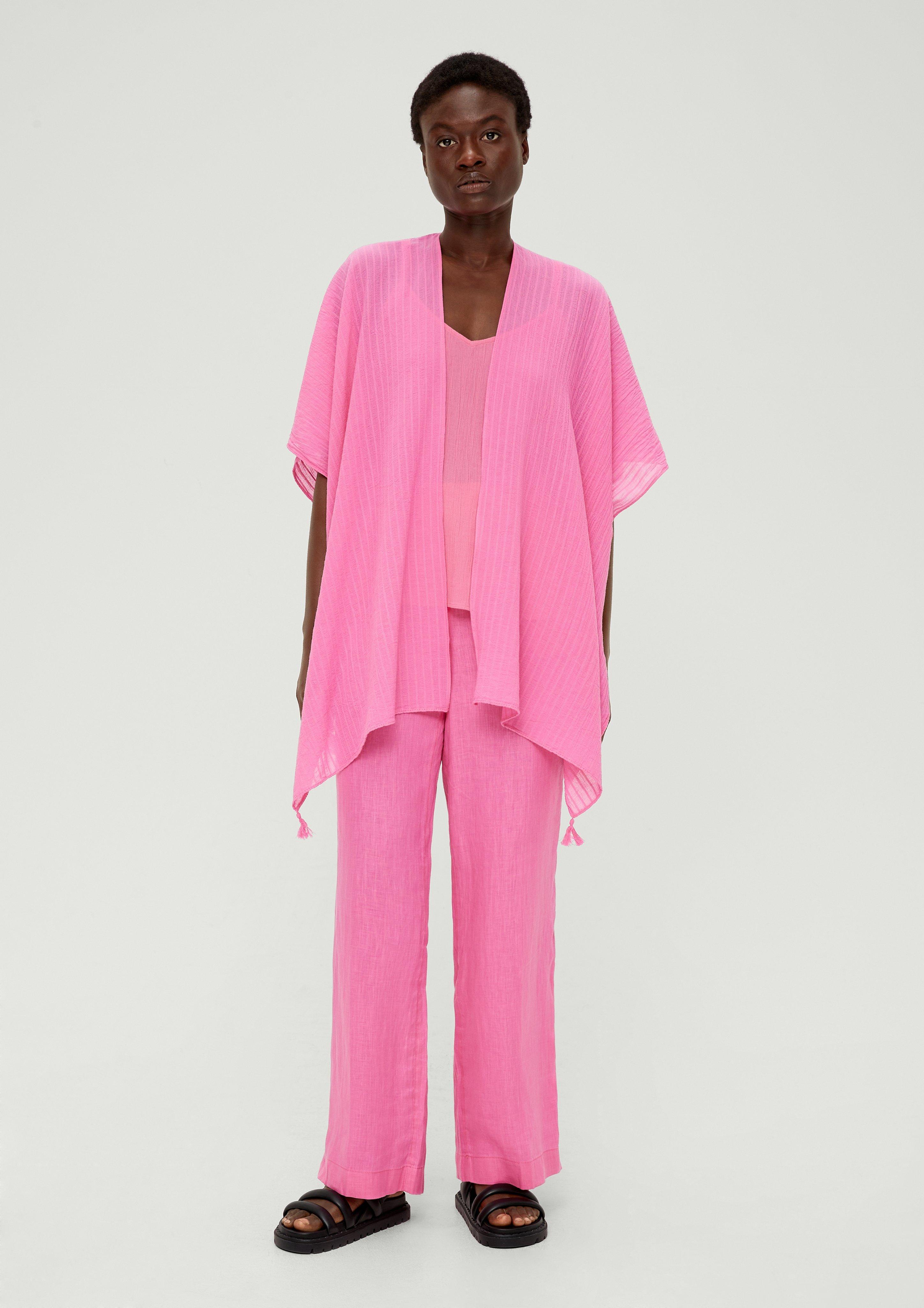 poncho-aus-baumwolle-pink-s-oliver