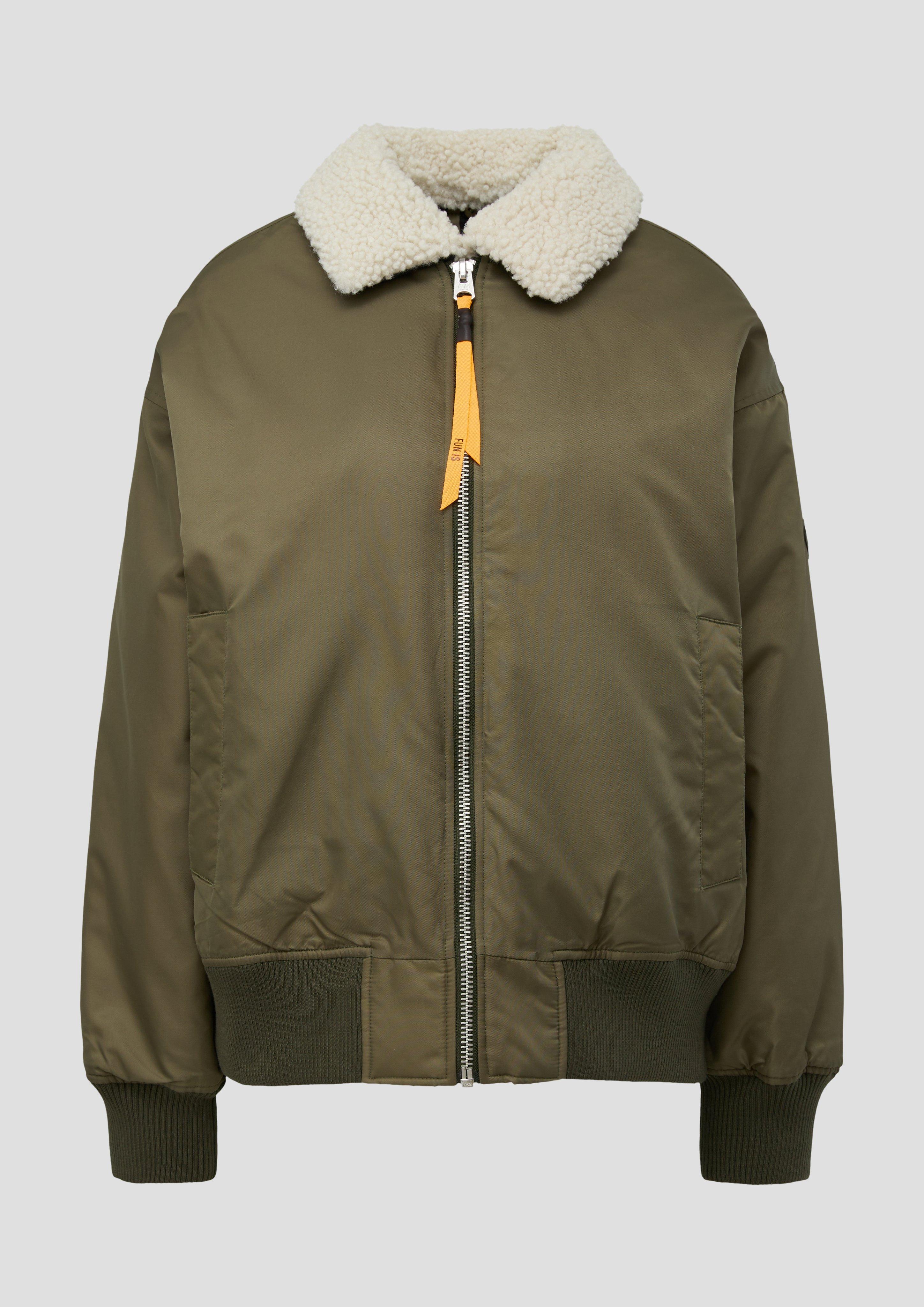 s.Oliver Jacke mit abnehmbarem Umlegekragen