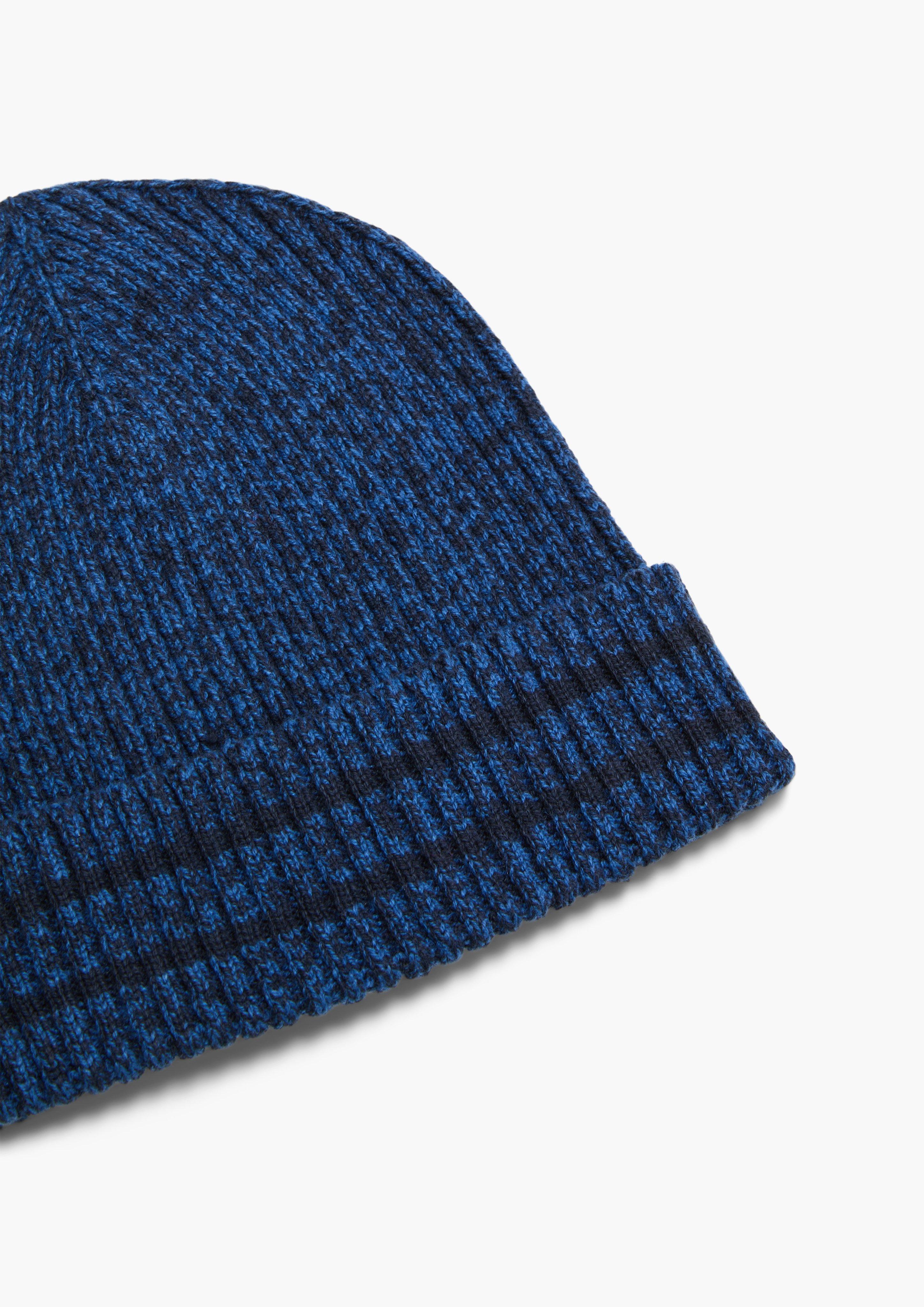 Rib knit hat navy s.Oliver