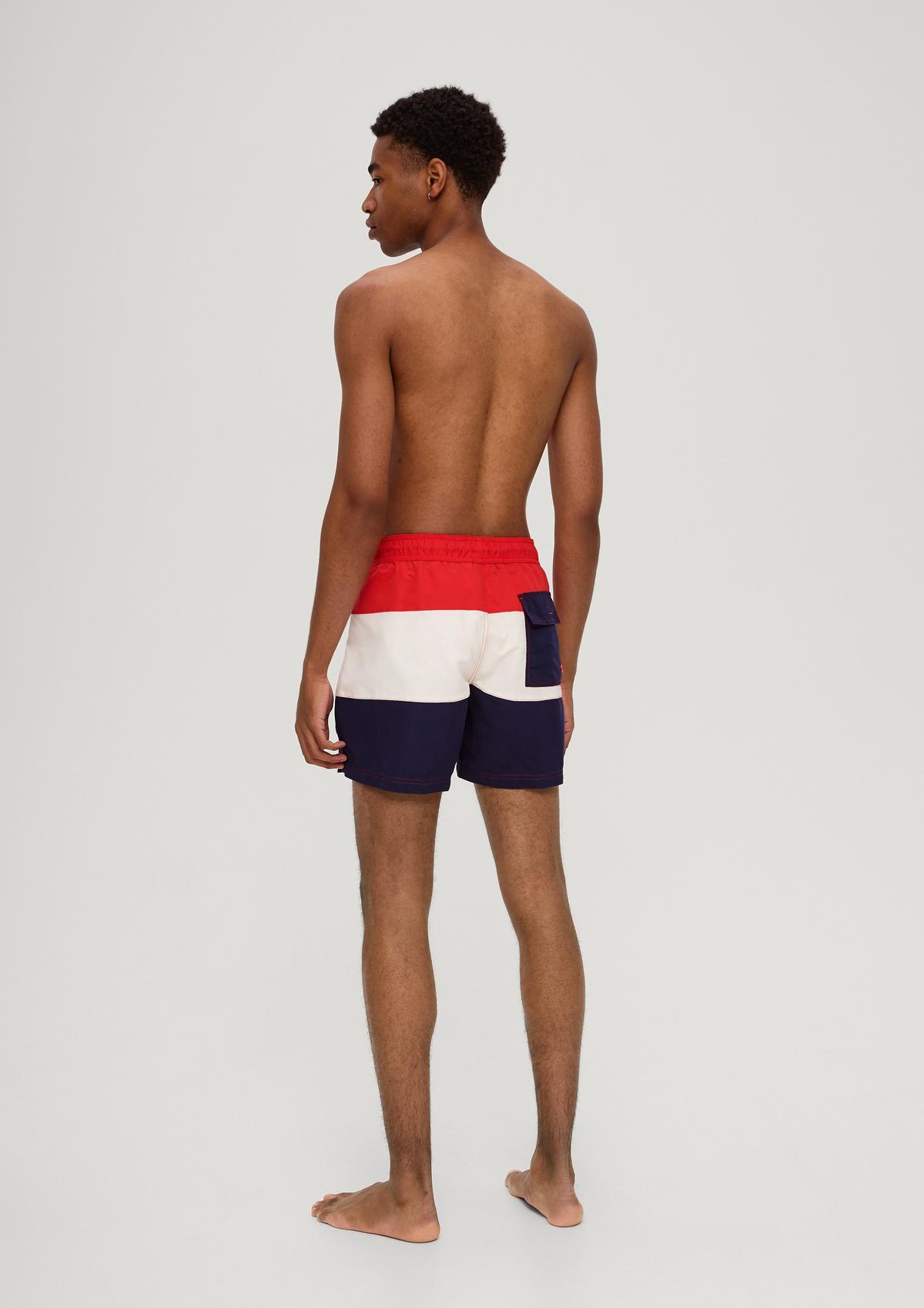 s.Oliver Striped swim shorts
