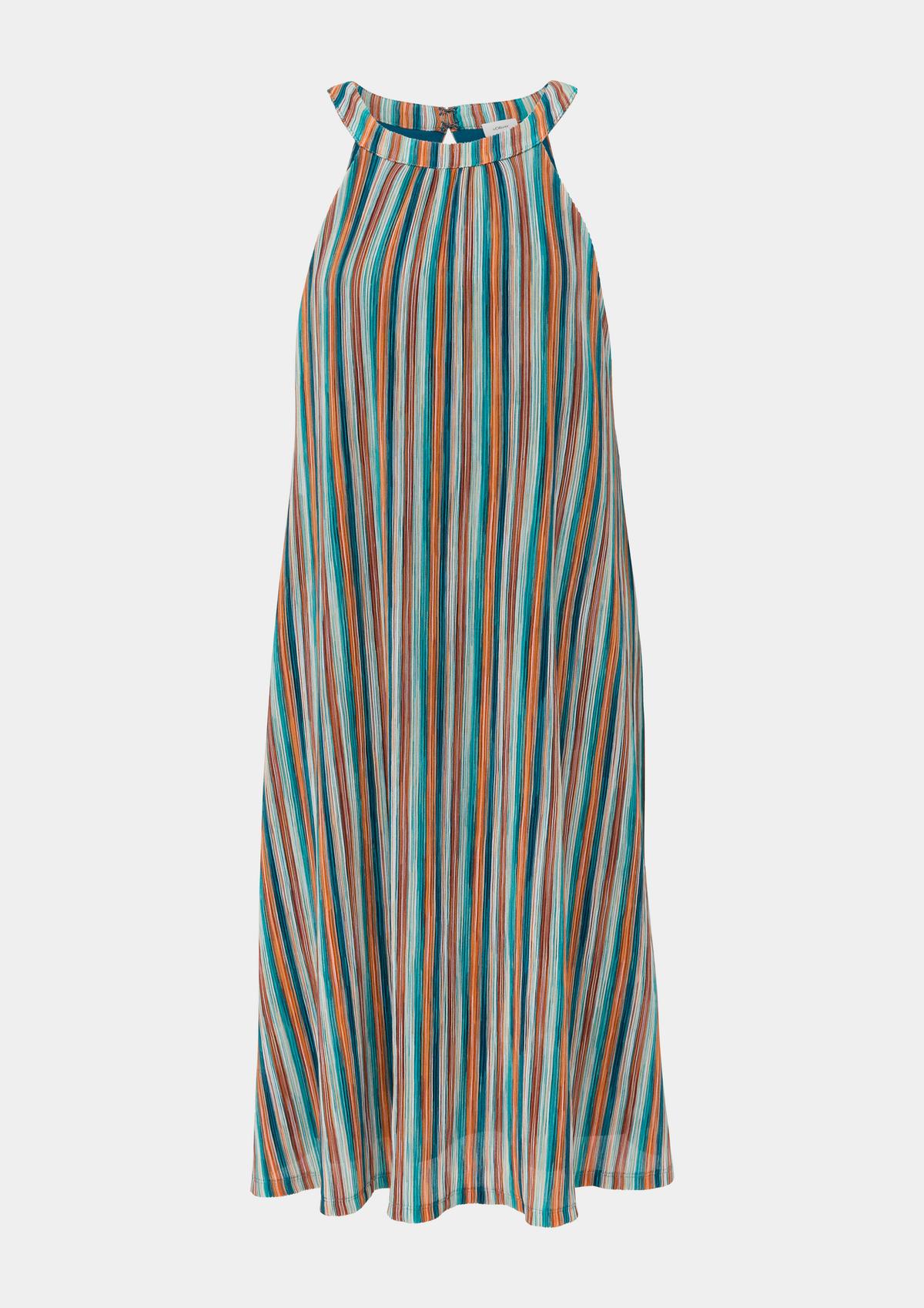 s.Oliver Midi-jurk met gestructureerde strepen
