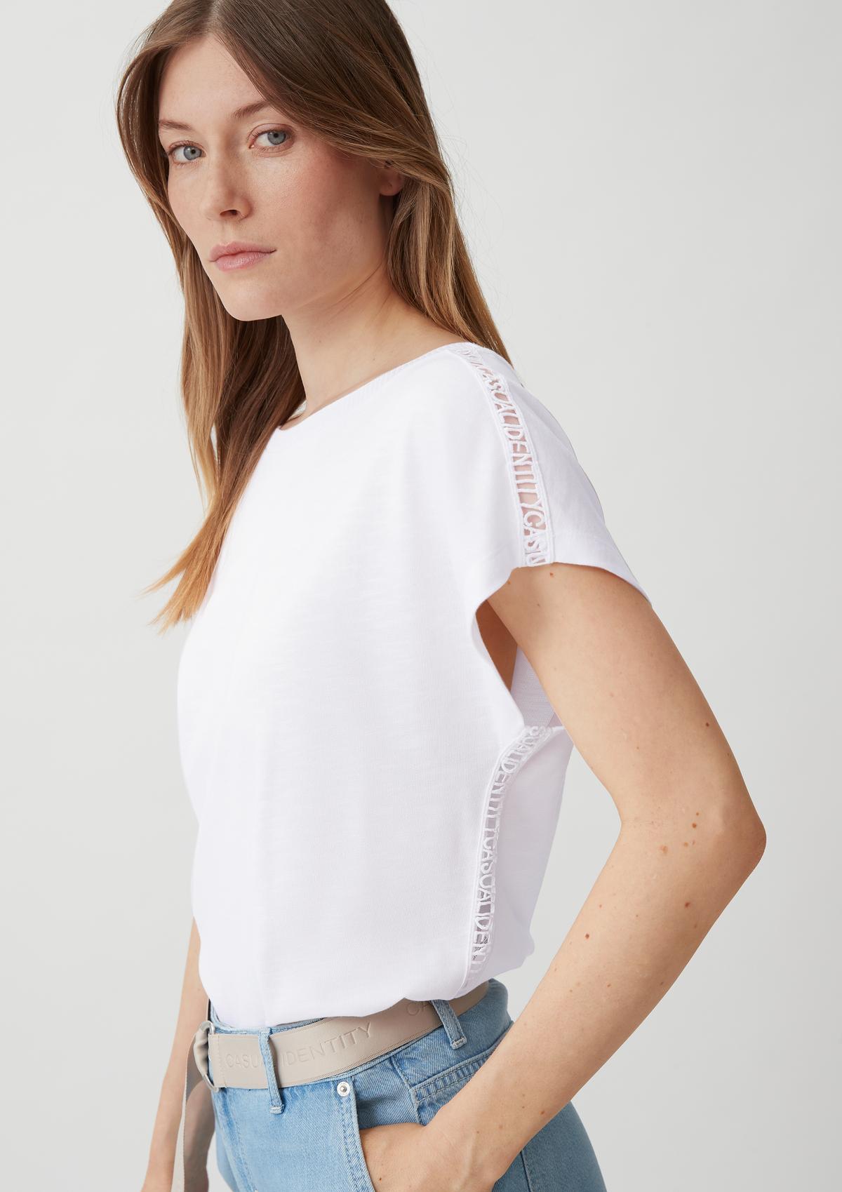 comma Shirt mit Zierborte