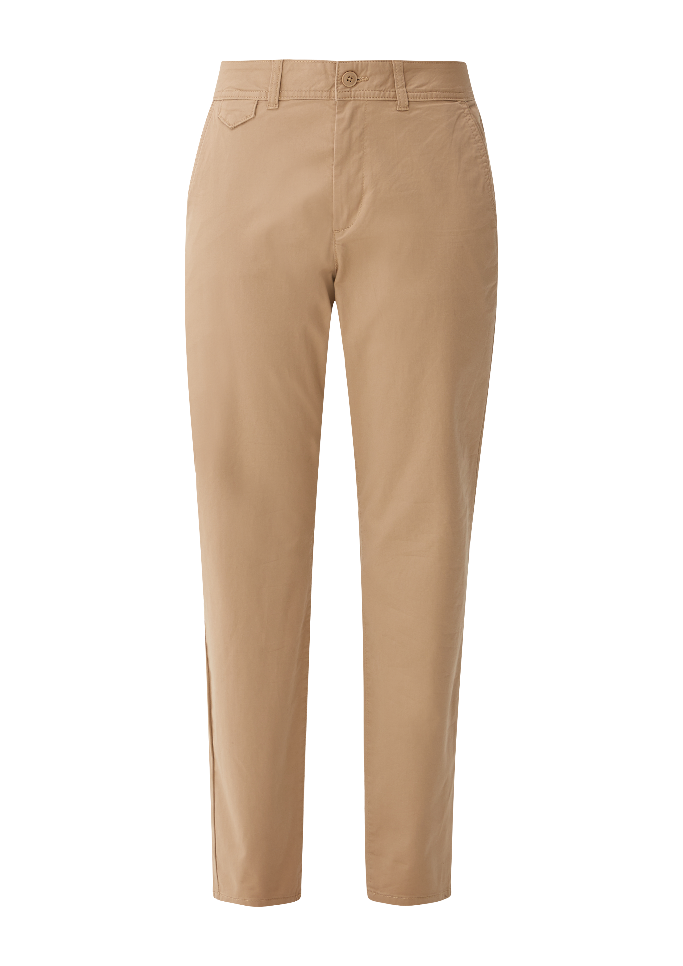 s.Oliver - Regular: Klassische Chino-Hose, Damen, Beige