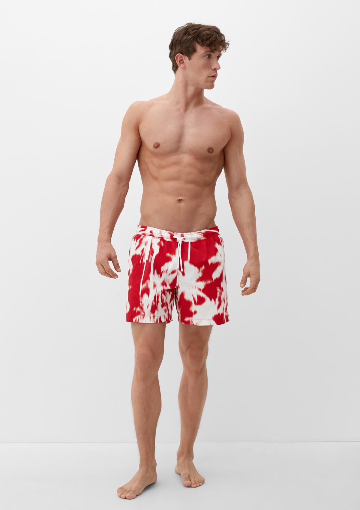 s.Oliver Crêpe swim shorts