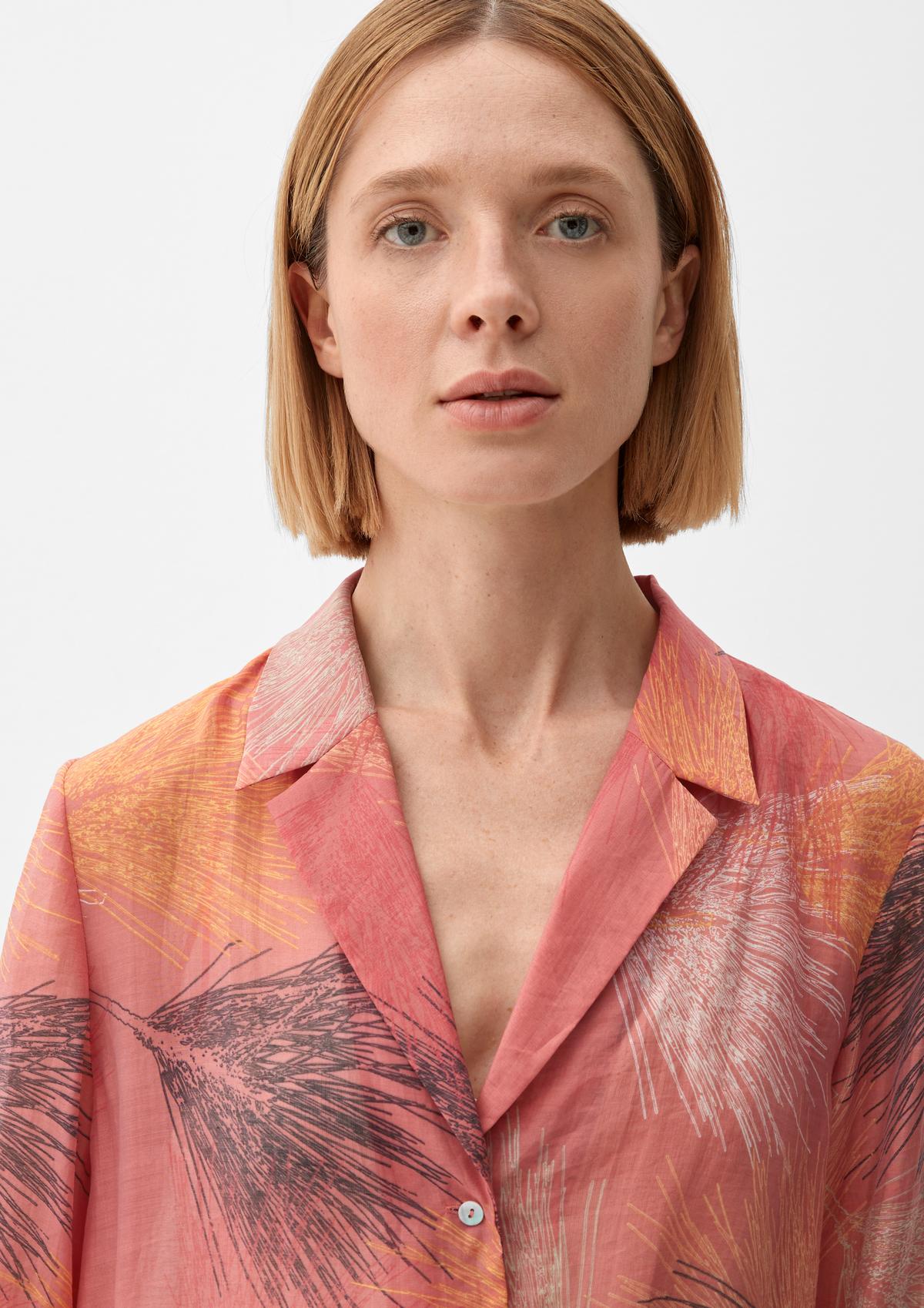 s.Oliver Long blouse with all-over print