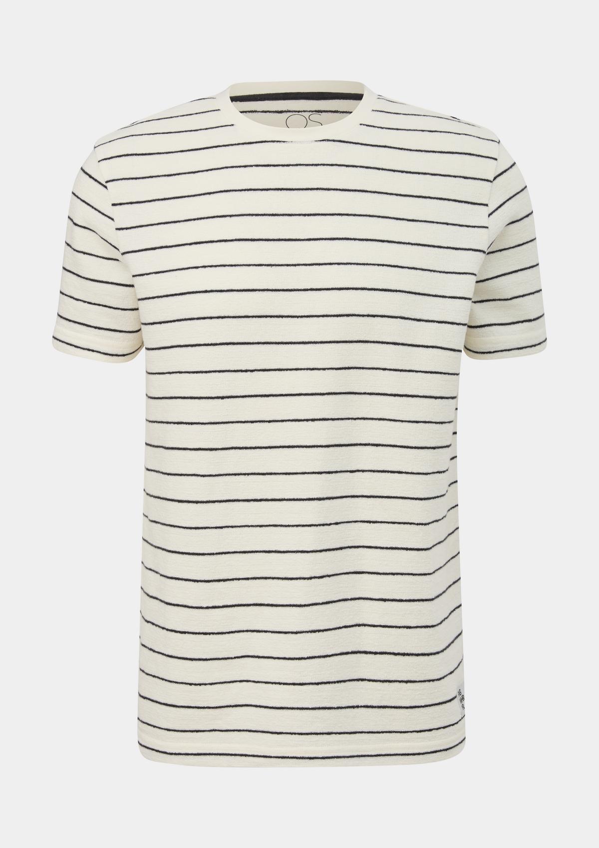 s.Oliver T-Shirt aus Baumwoll-Frottee