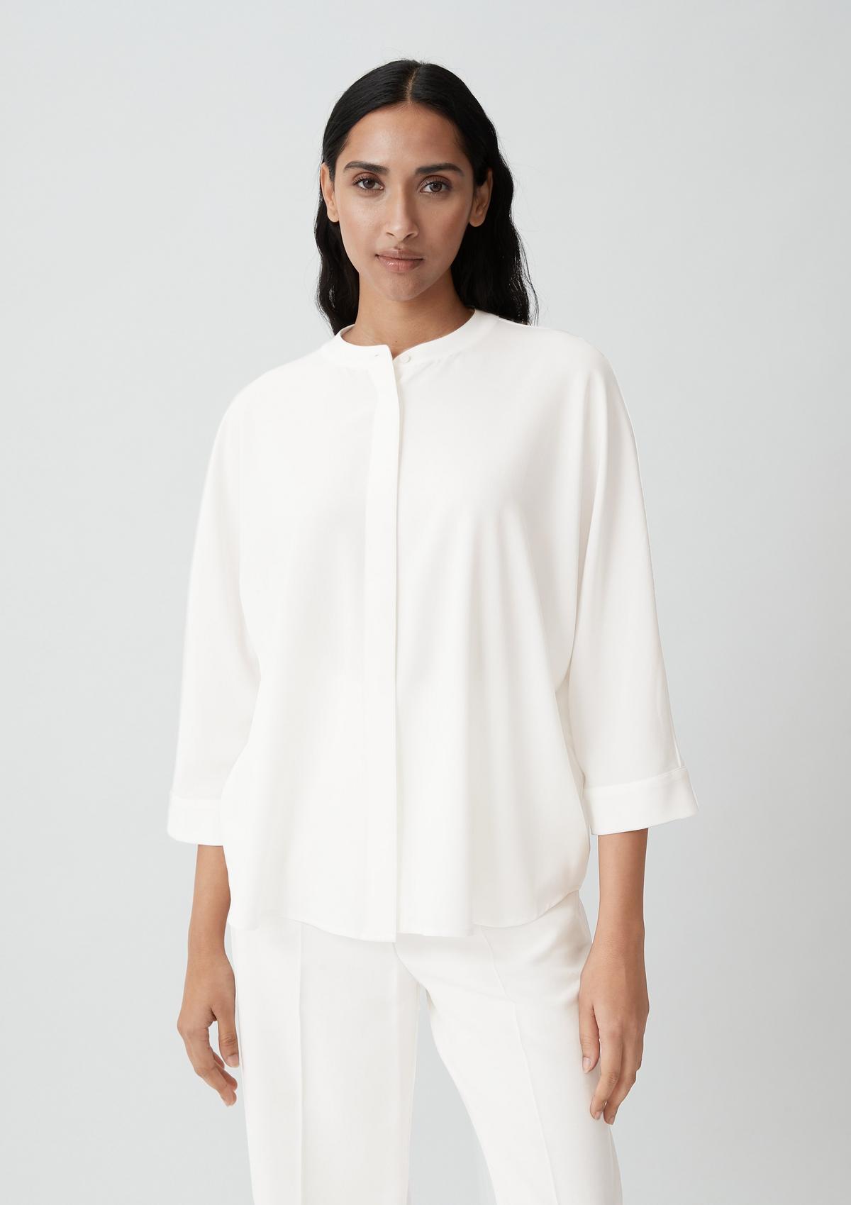 3/4-sleeve Comma look an blouse elegant | for