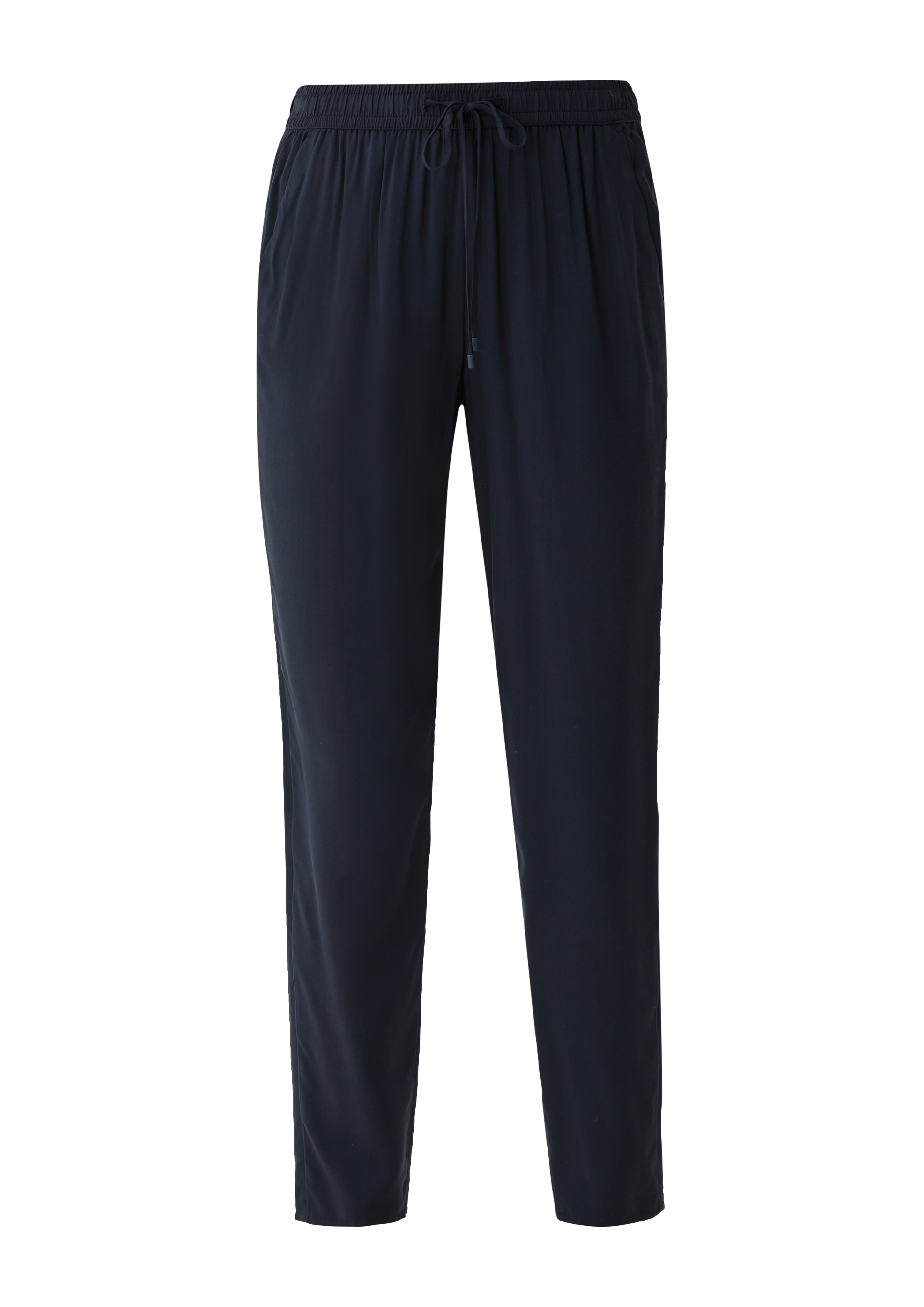 s.Oliver - Relaxed: Hose aus reiner Viskose, Damen, blau