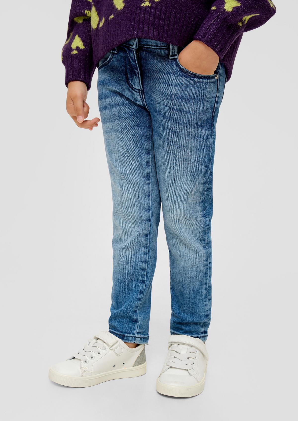 Regular: jeans hlače spranega videza