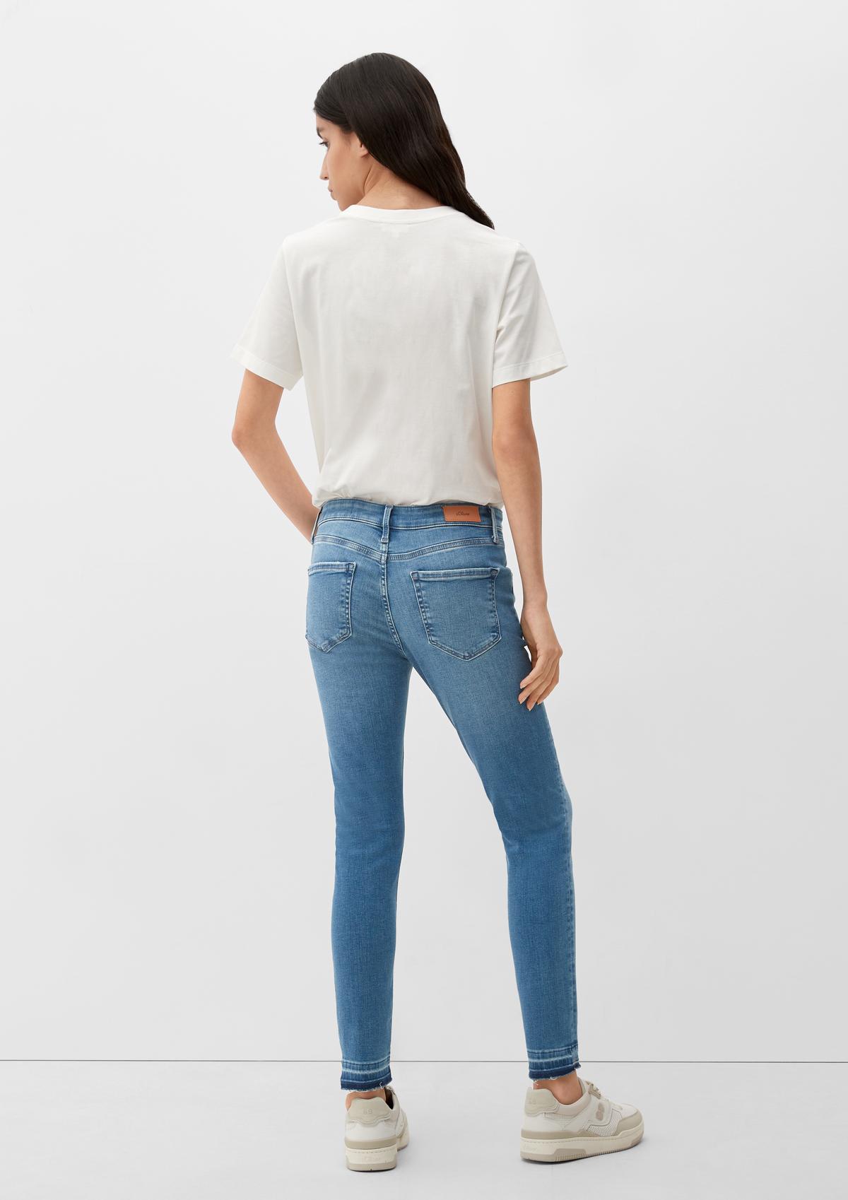 s.Oliver Slim: jeans hlače spranega videza
