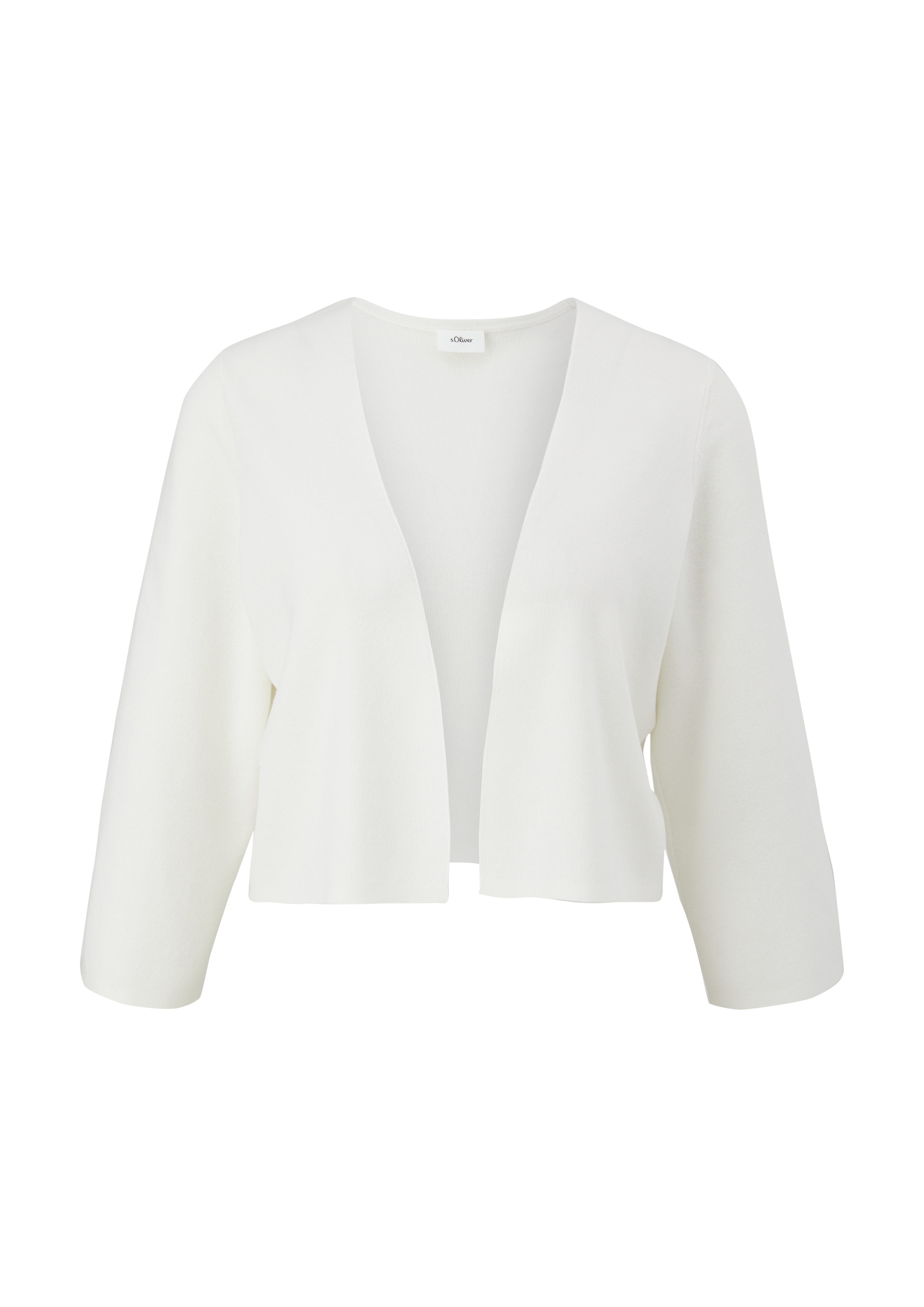 s.Oliver - Bolero aus Feinstrick, Damen, creme