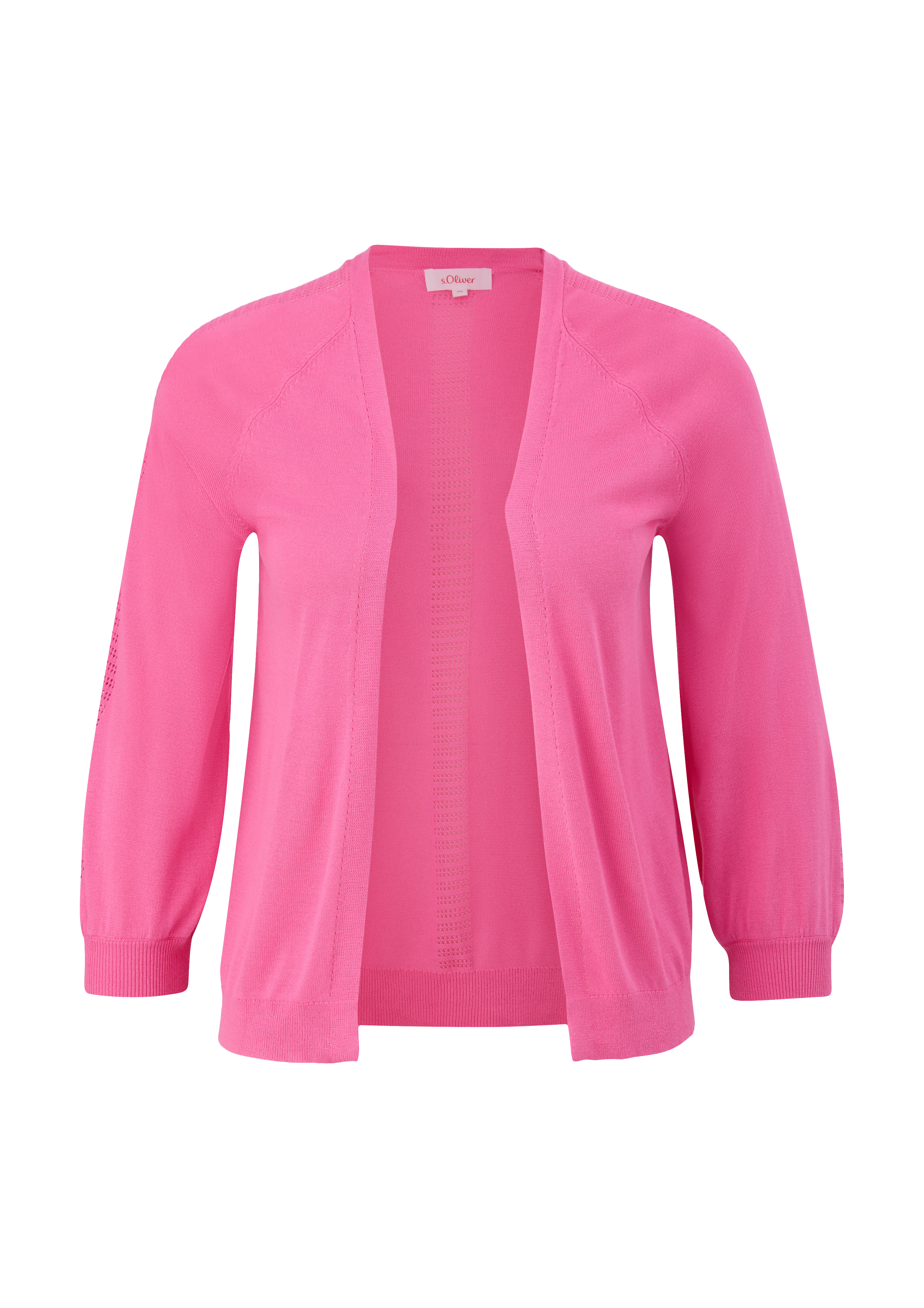 s.Oliver - Strickjacke aus Viskose, Damen, Rosa