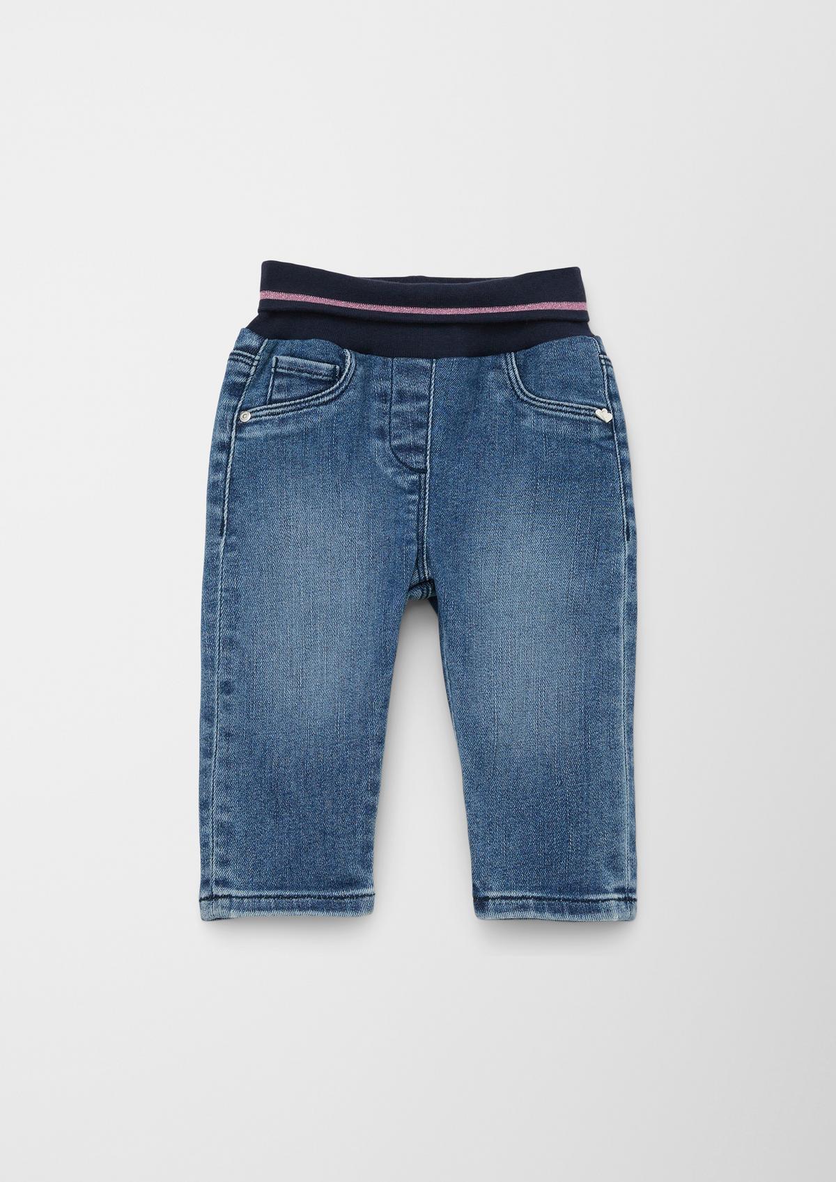 s.Oliver Jeans with a turn-down waistband