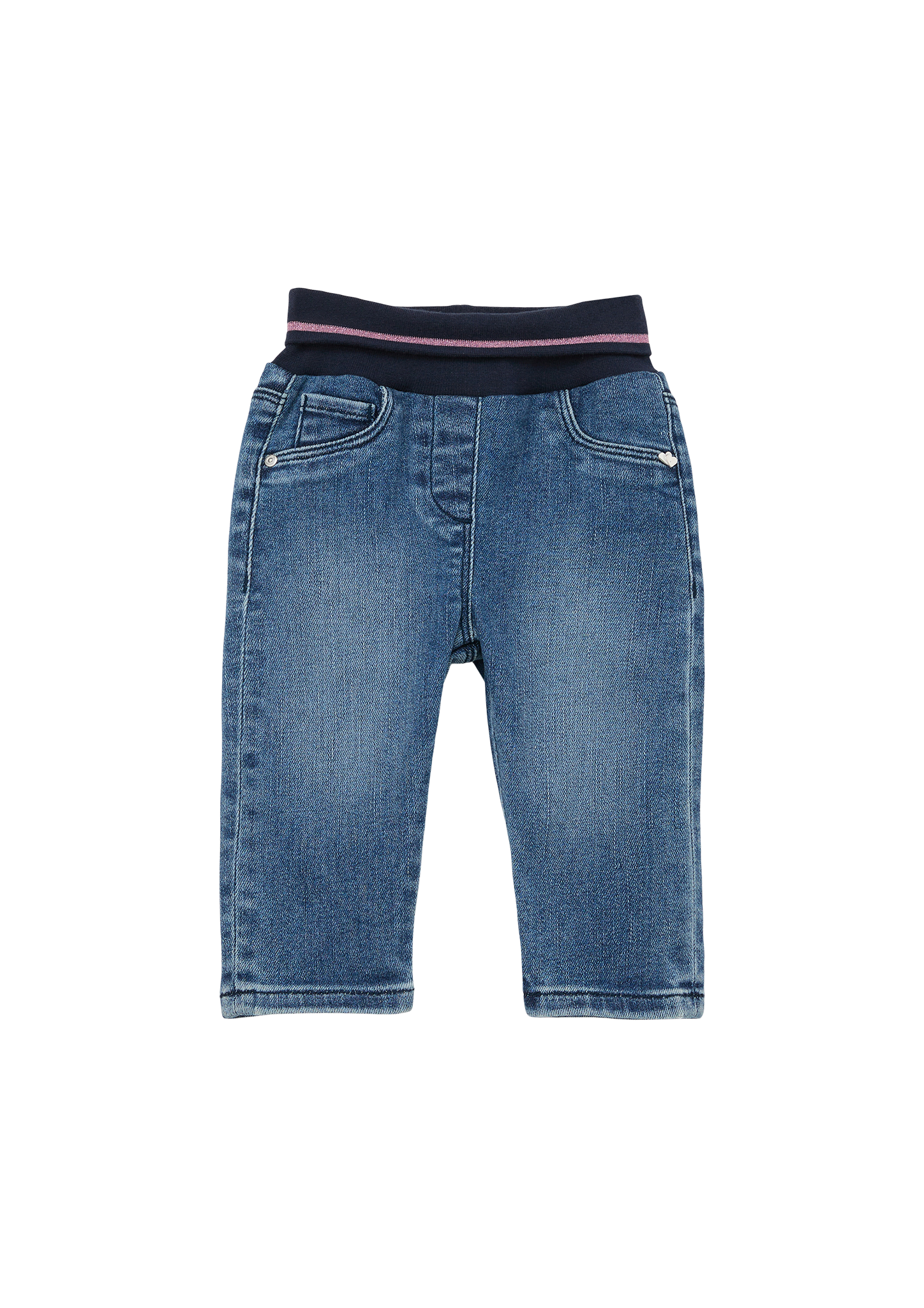 s.Oliver - Jeans / Regular Fit / High Rise / Straight Leg, Babys, blau