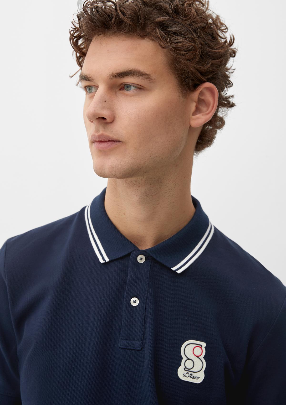 s.Oliver Poloshirt mit Labelpatch