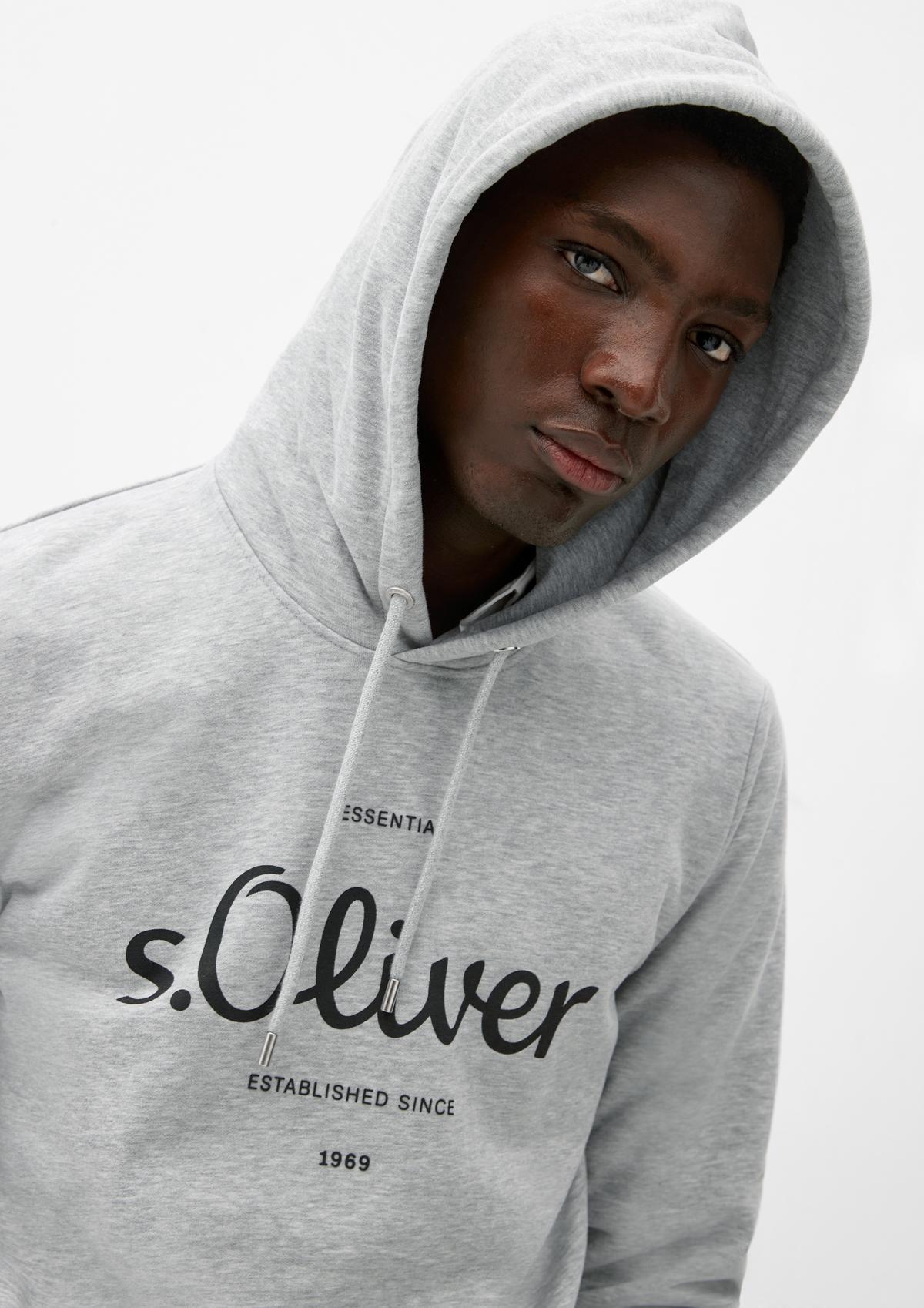 s.Oliver Hoodie with a front print