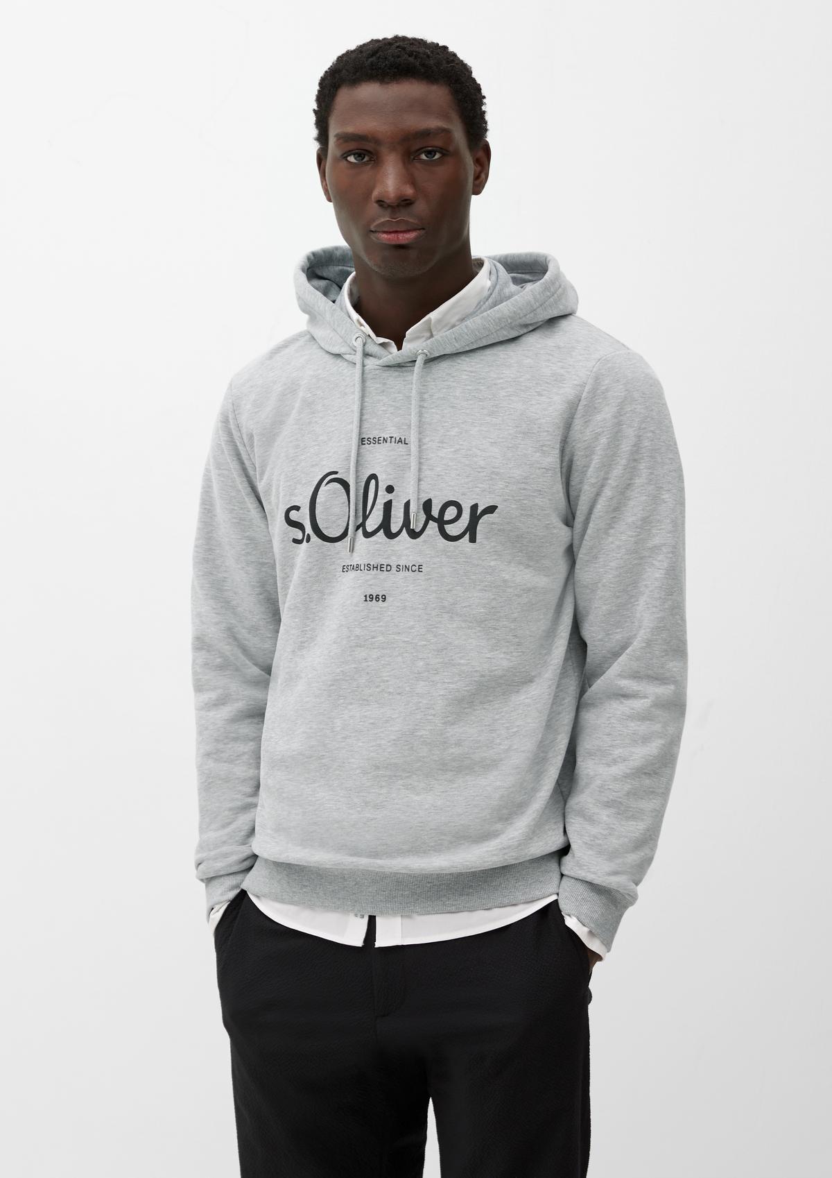 s.Oliver Hoodie with a front print