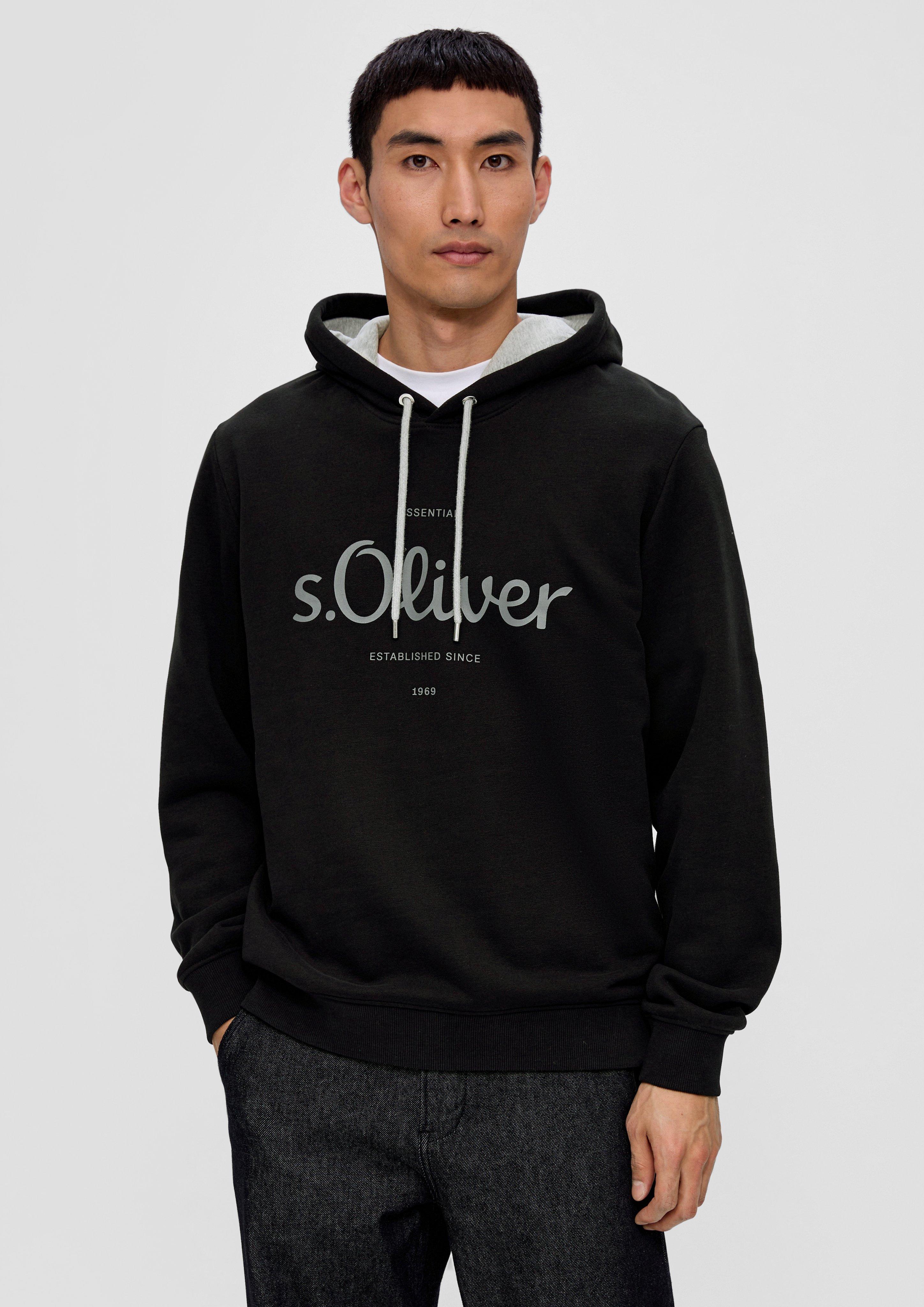 S.Oliver Hoodie mit Frontprint