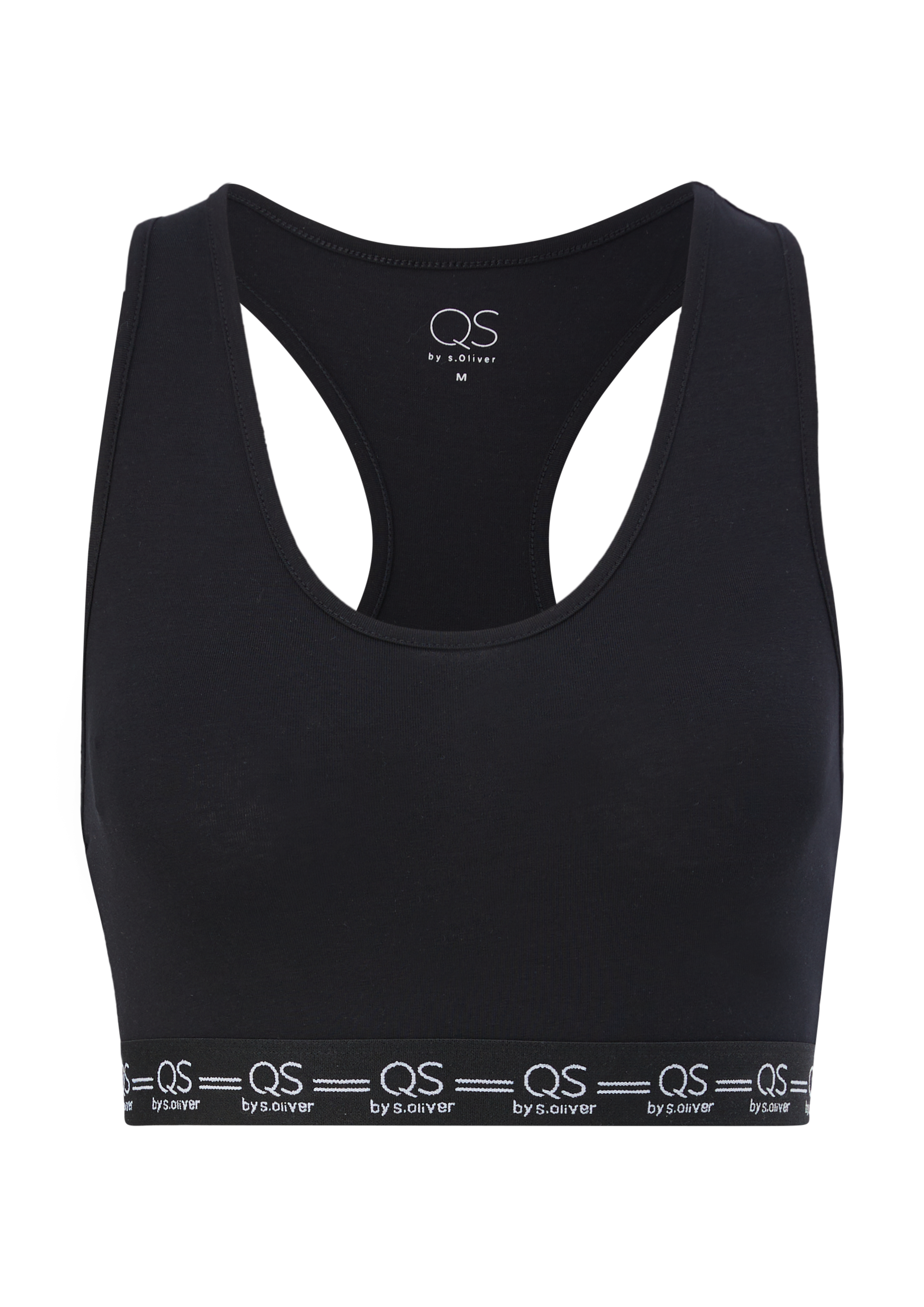 QS - Sport-BH mit Racerback, Damen, schwarz