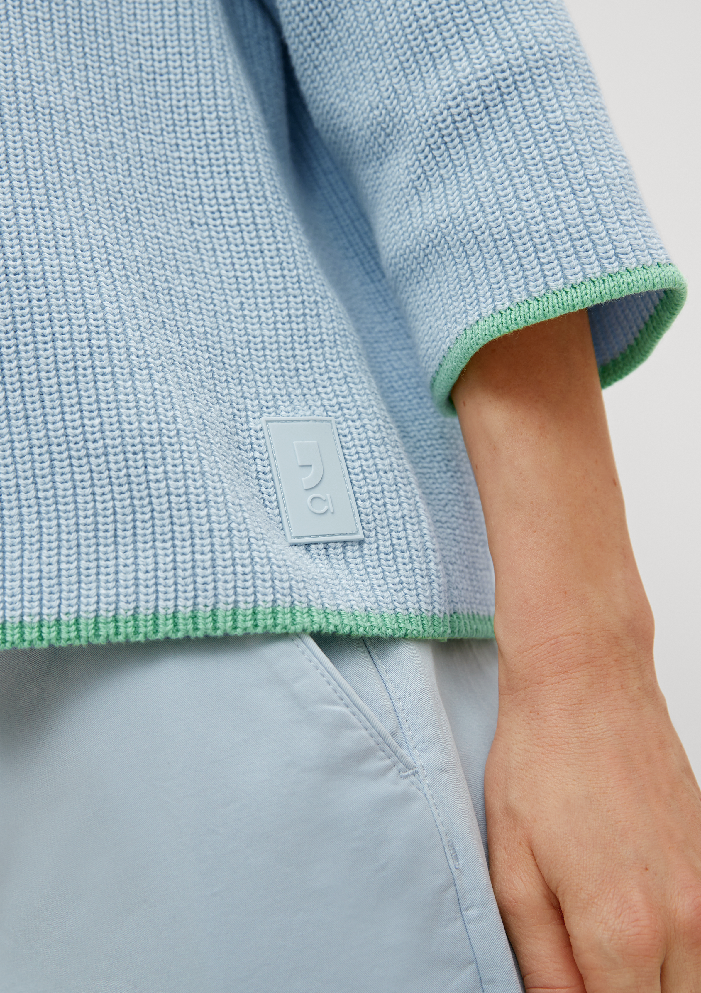 Pull-over en maille en 5085 & 7303