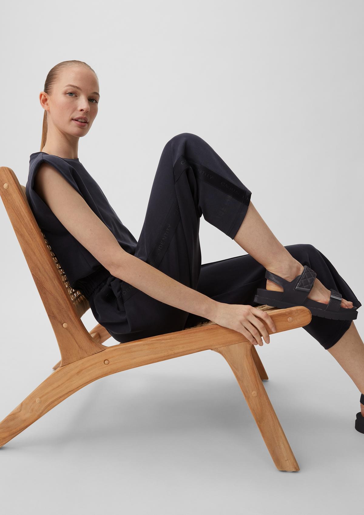 comma Jumpsuit made of blended modal