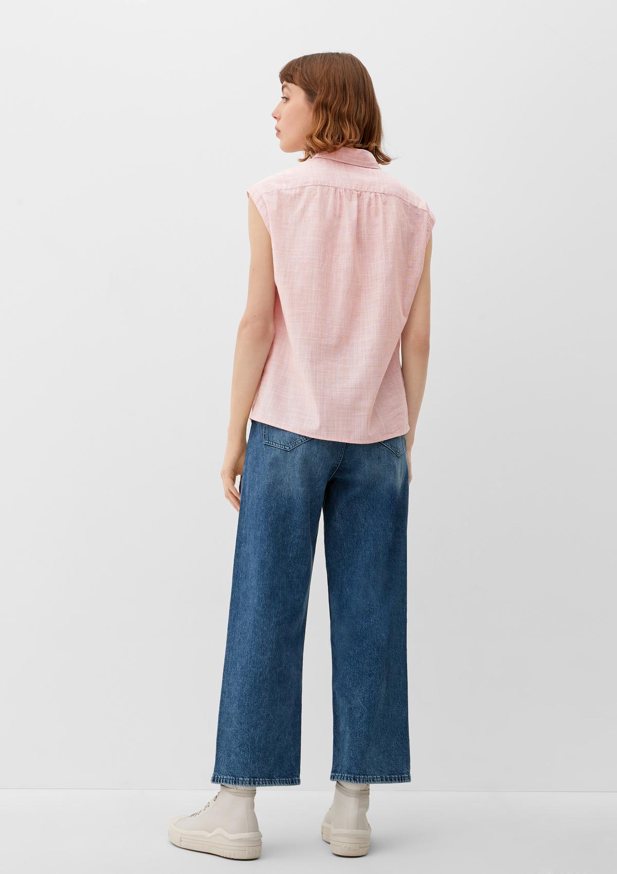 s.Oliver Blouse with dropped shoulders