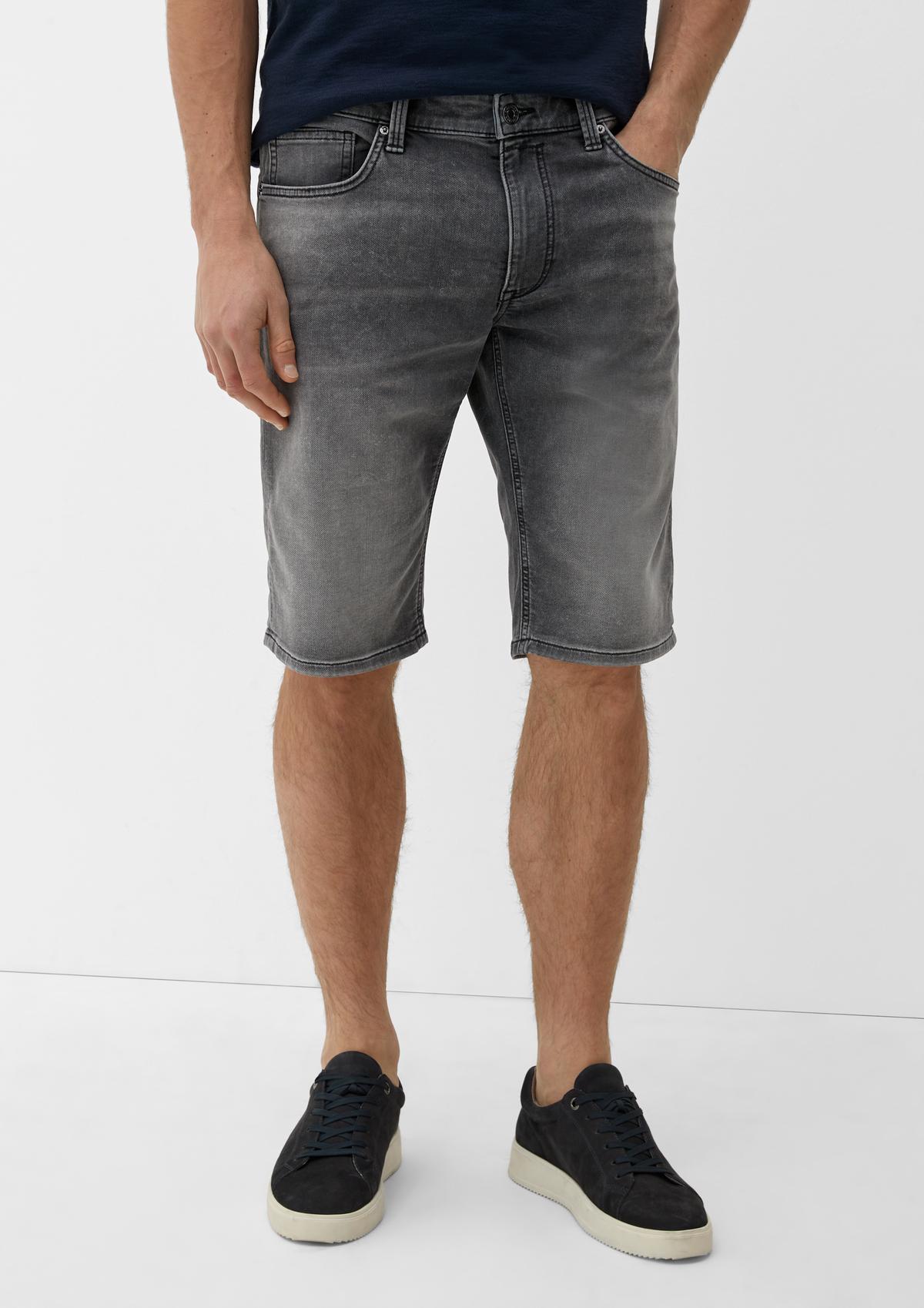 s.Oliver Jeans-Shorts / Regular Fit / Mid Rise / Straight Leg