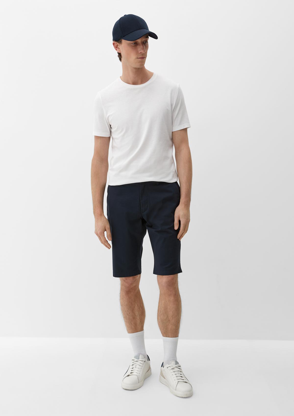 s.Oliver Slim fit: chino Bermuda shorts