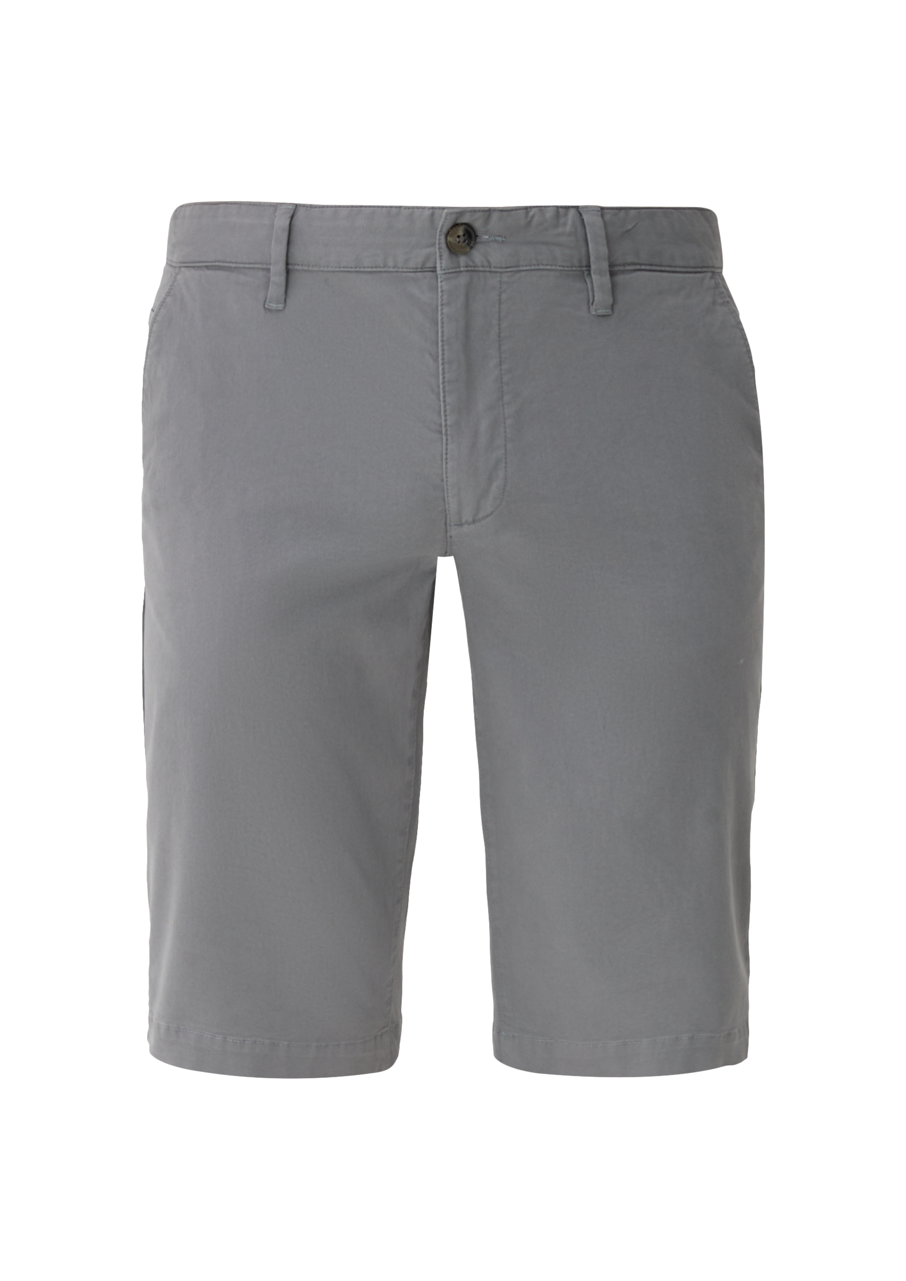 s.Oliver - Slim: Bermuda-Chino, Herren, grau