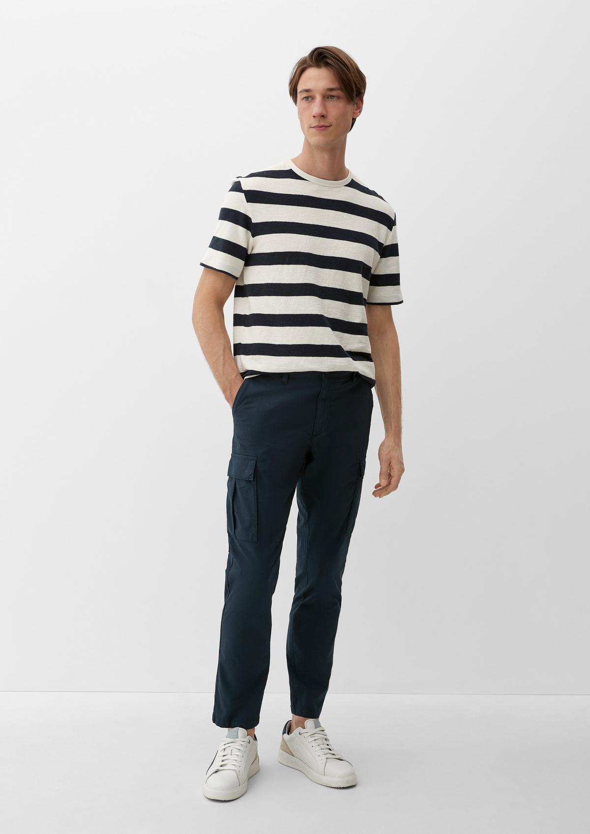 s.Oliver Regular fit: trousers with cargo pockets