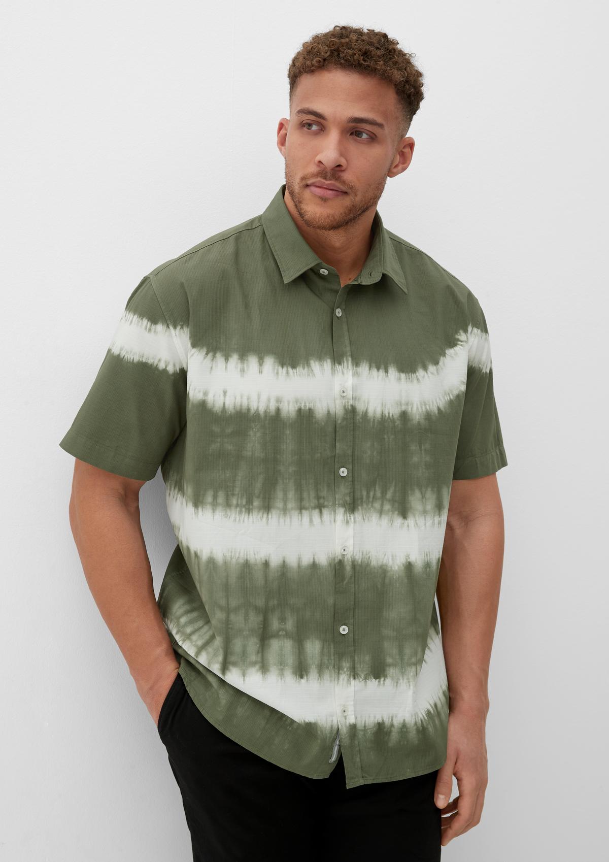 s.Oliver Short sleeve shirt with a stripe pattern