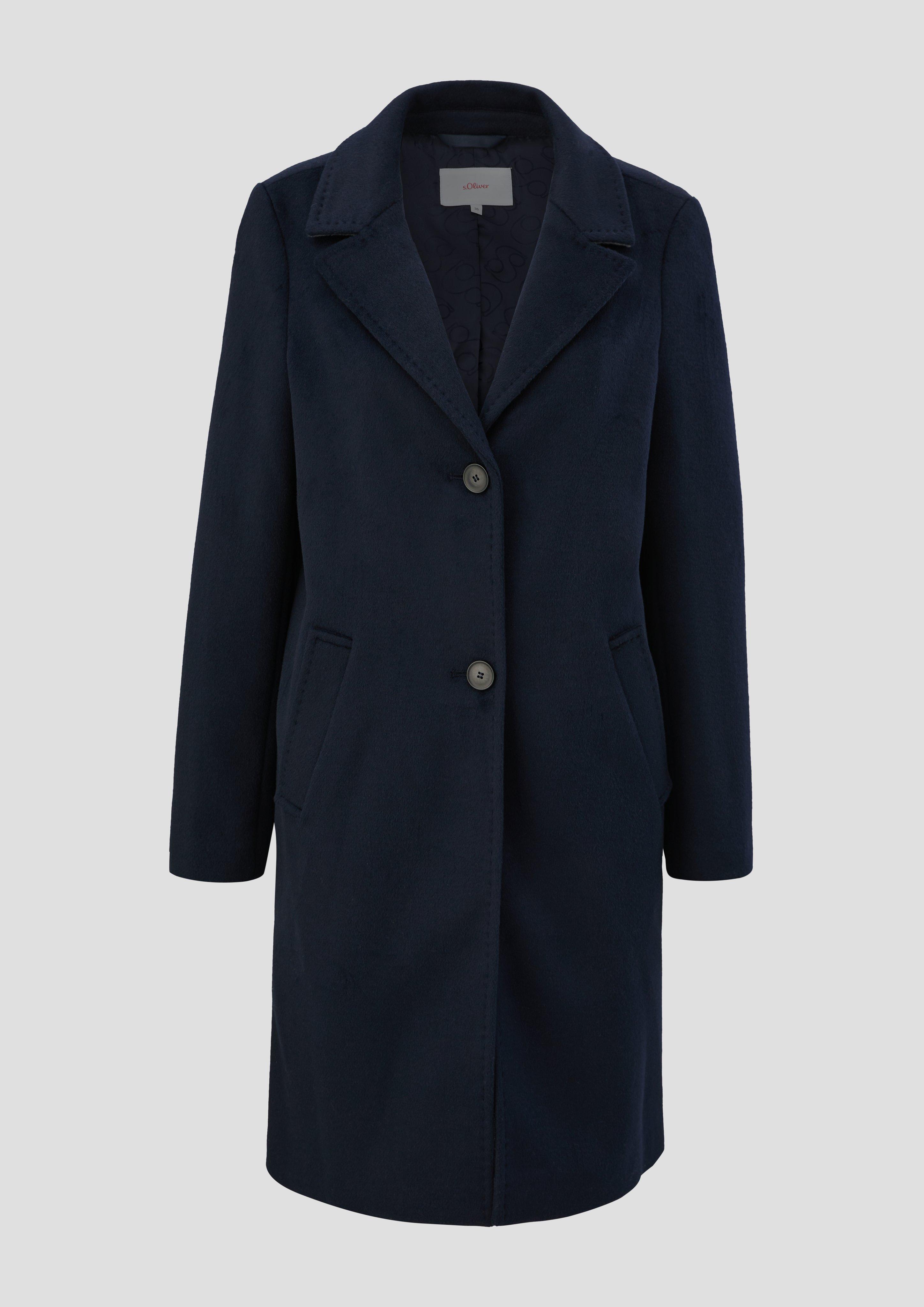 S Oliver Kurzmantel Navy Mantel S Oliver Herren Mantel Aus