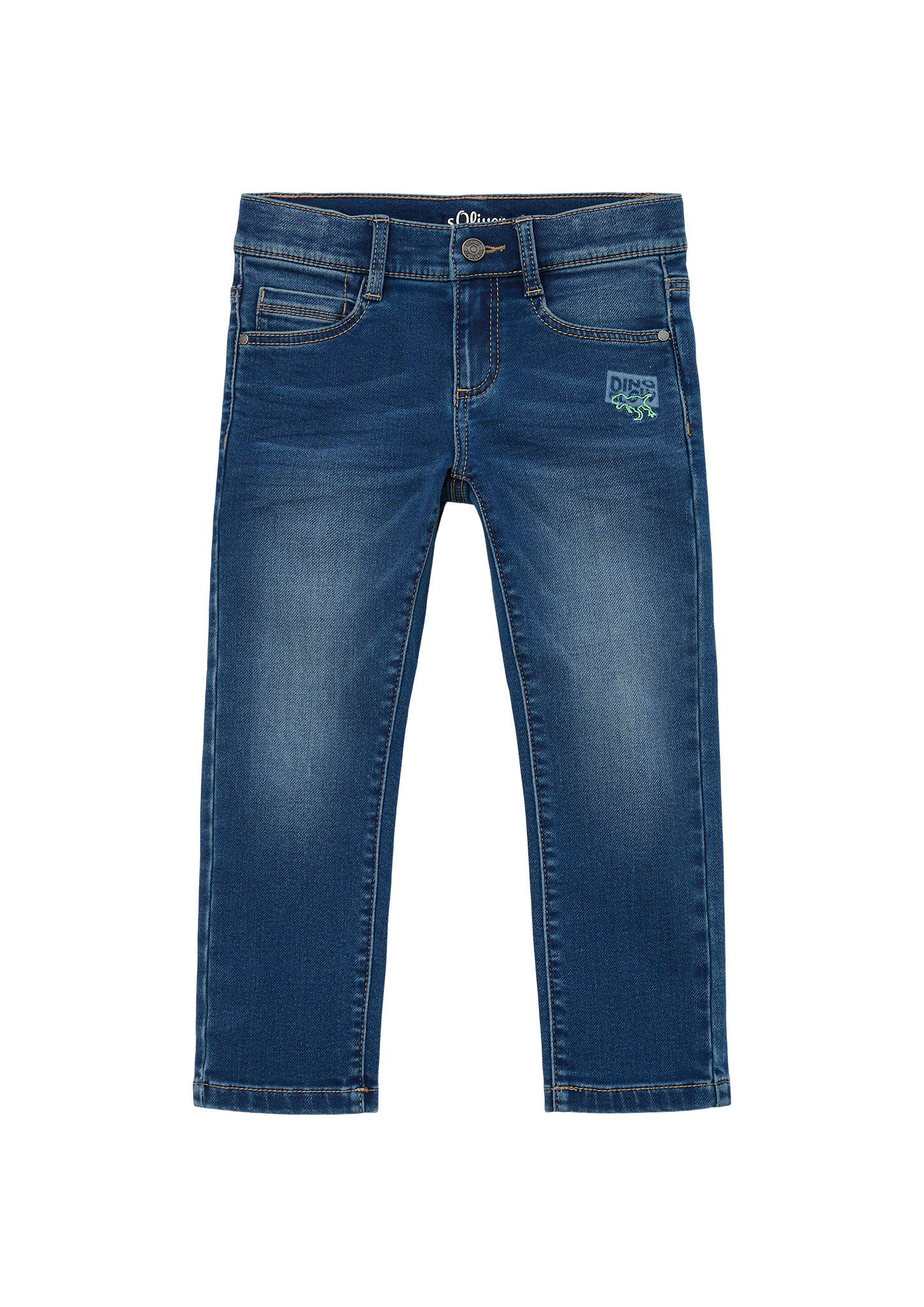 s.Oliver - Jeans Brad / Slim Fit / Mid Rise / Slim Leg, Kinder, blau