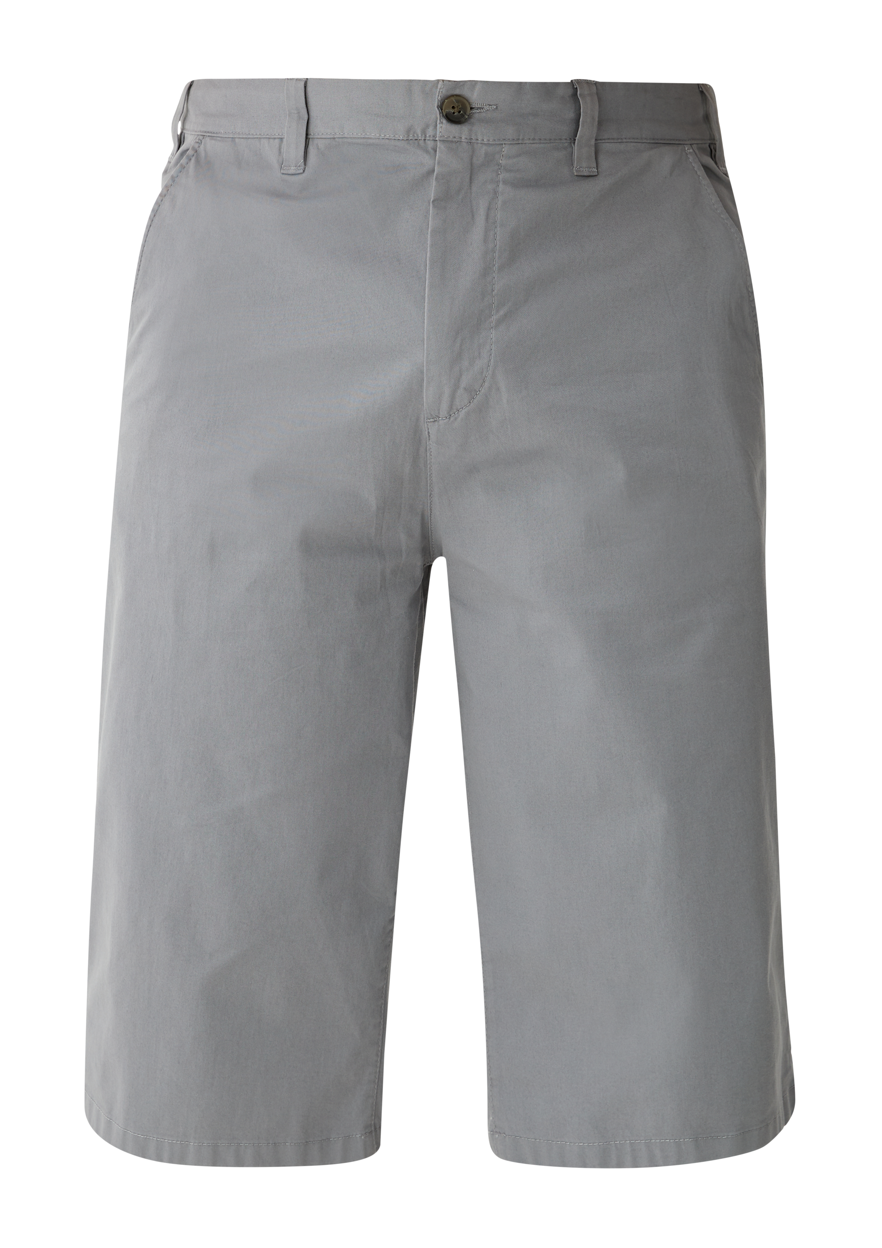 s.Oliver - Relaxed: Bermudas aus Baumwollstretch, Herren, grau