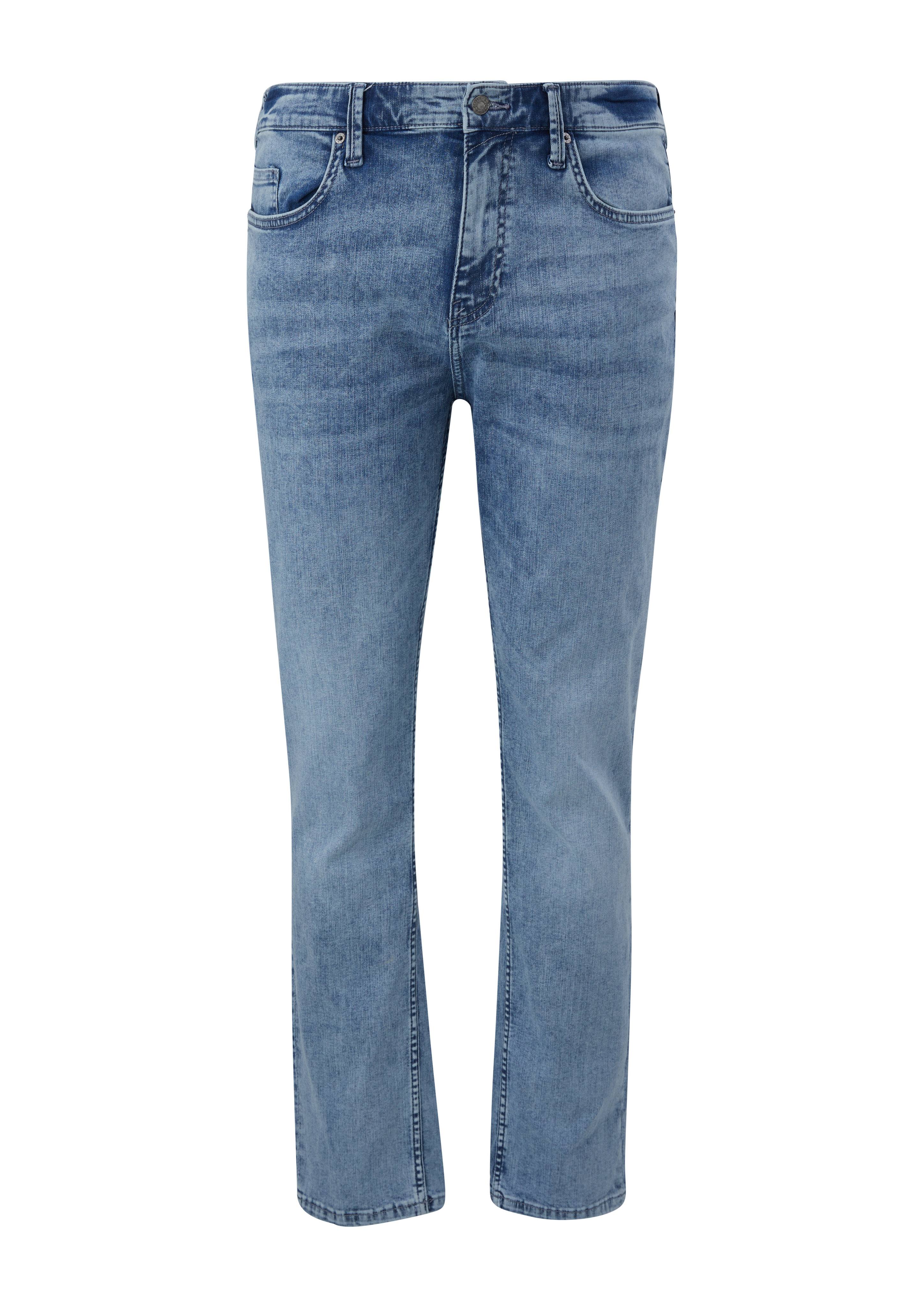 s.Oliver - Jeans Casby / Relaxed Fit / Mid Rise / Straight Leg, Herren, blau