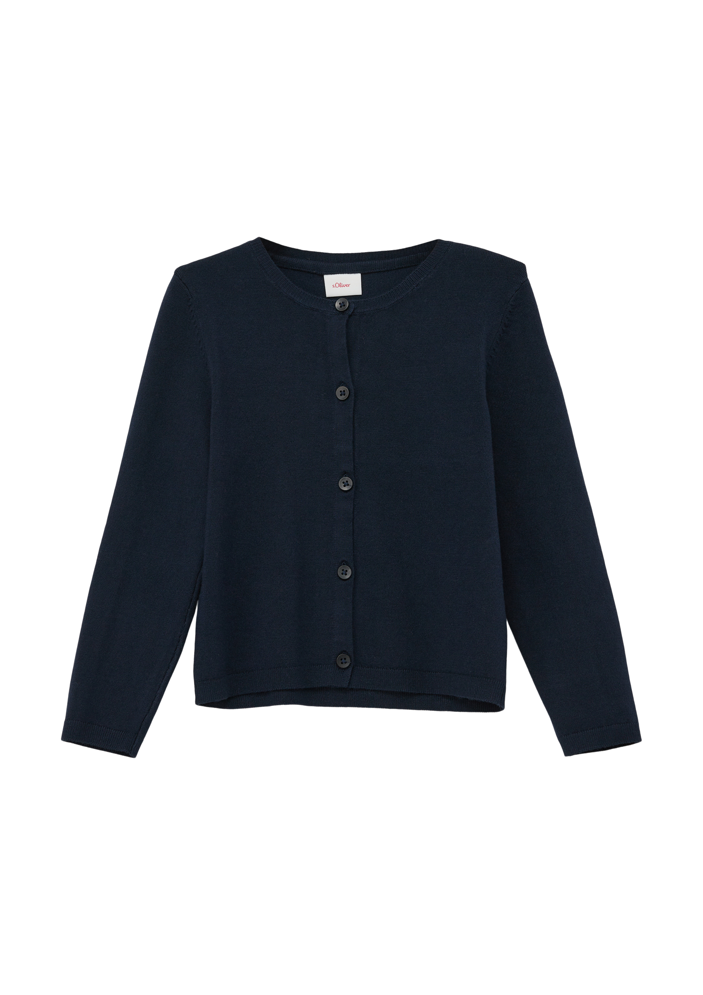 s.Oliver - Strickjacke aus Viskosemix, Kinder, blau