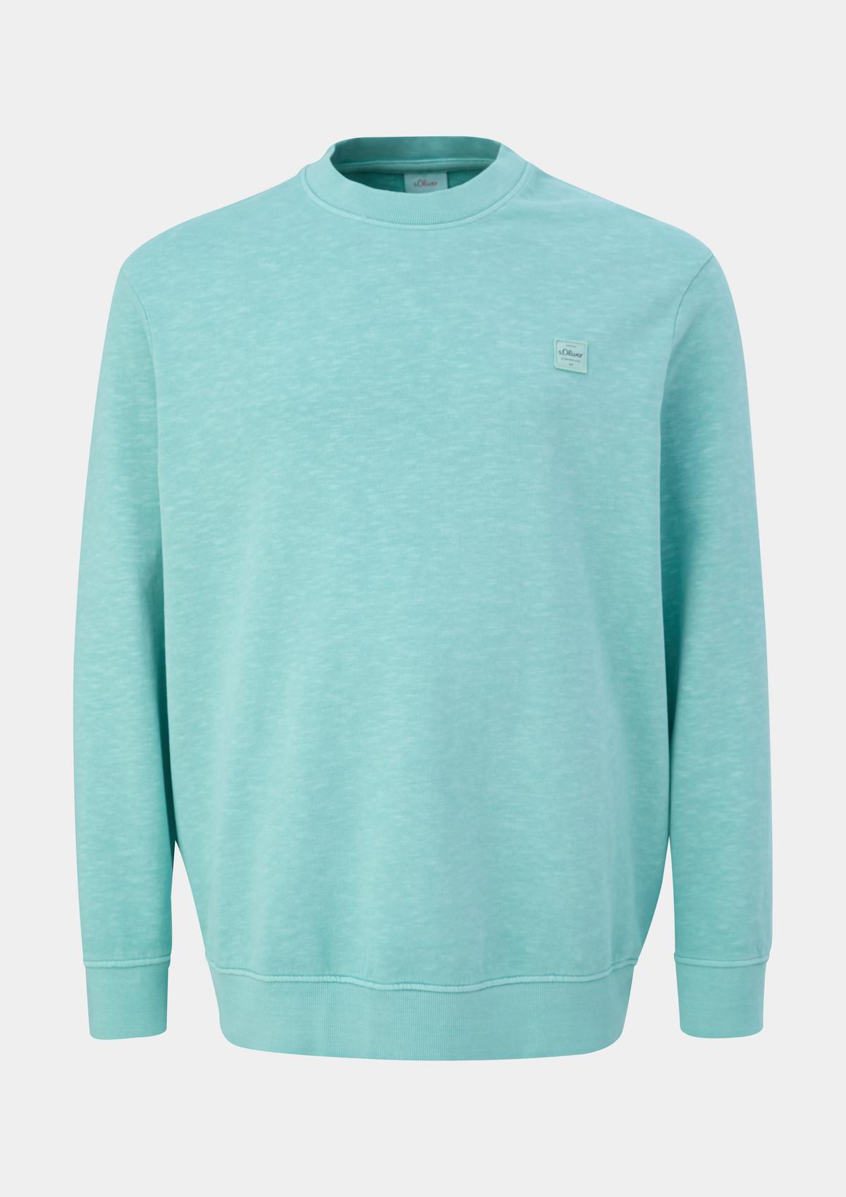 s.Oliver Sweatshirt with a ribbed trim