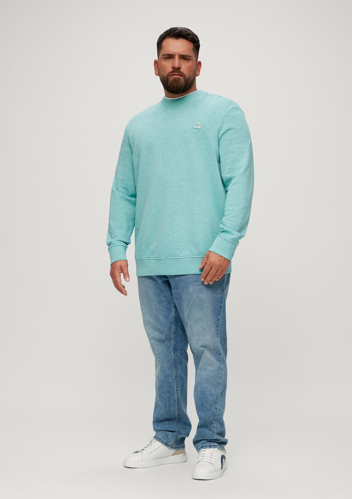 s.Oliver Sweatshirt with a ribbed trim
