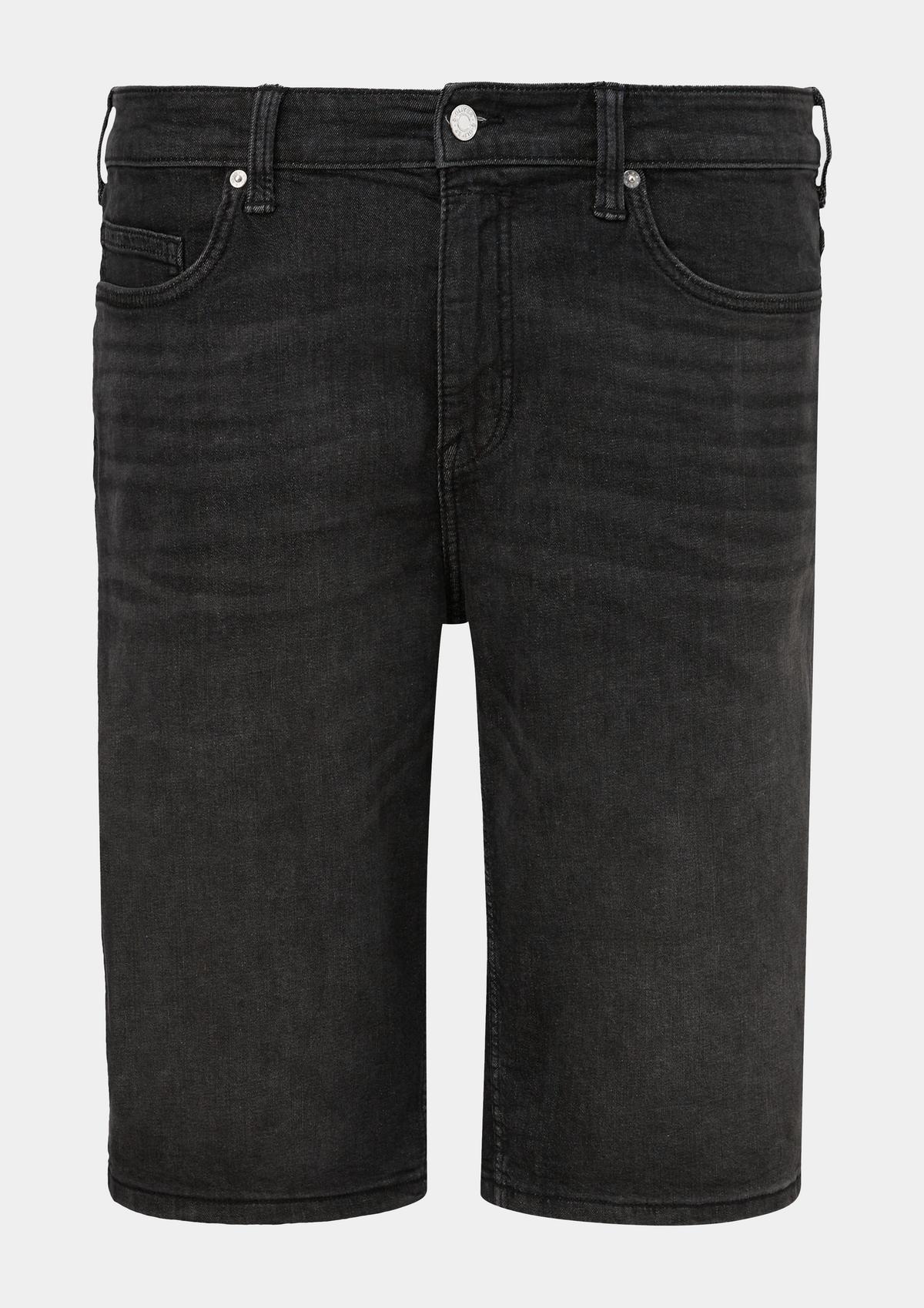 s.Oliver Jeans-Bermuda Casby / Relaxed Fit / Mid Rise / Straight Leg