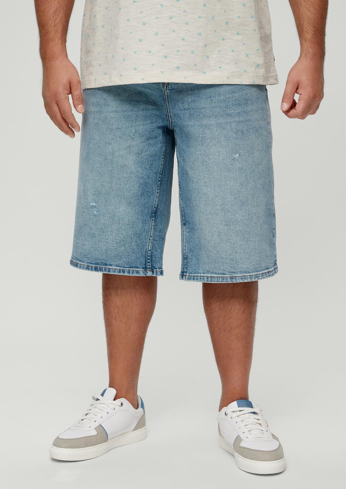 s.Oliver Relaxed fit: denim Bermudas