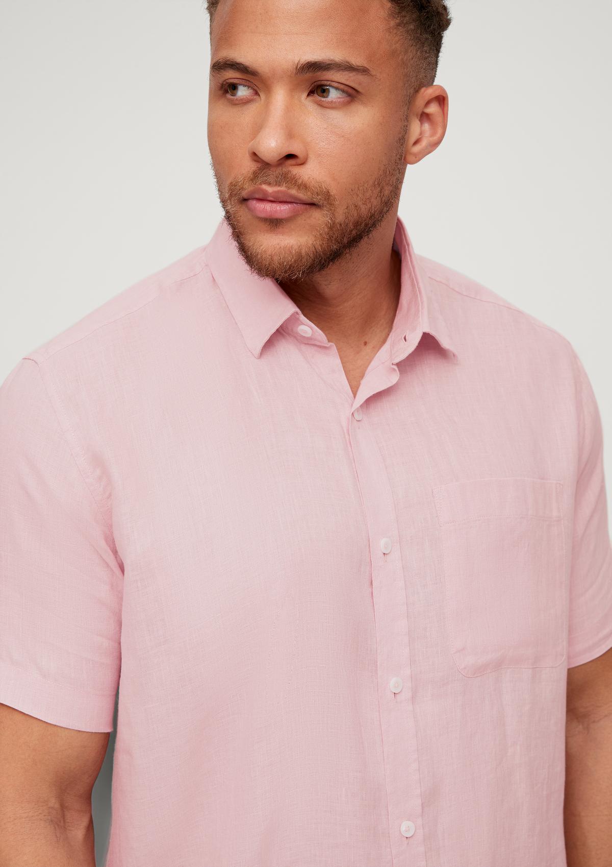 s.Oliver MIT SCHULTERPOLSTER - T-shirt basique - pink/rose 