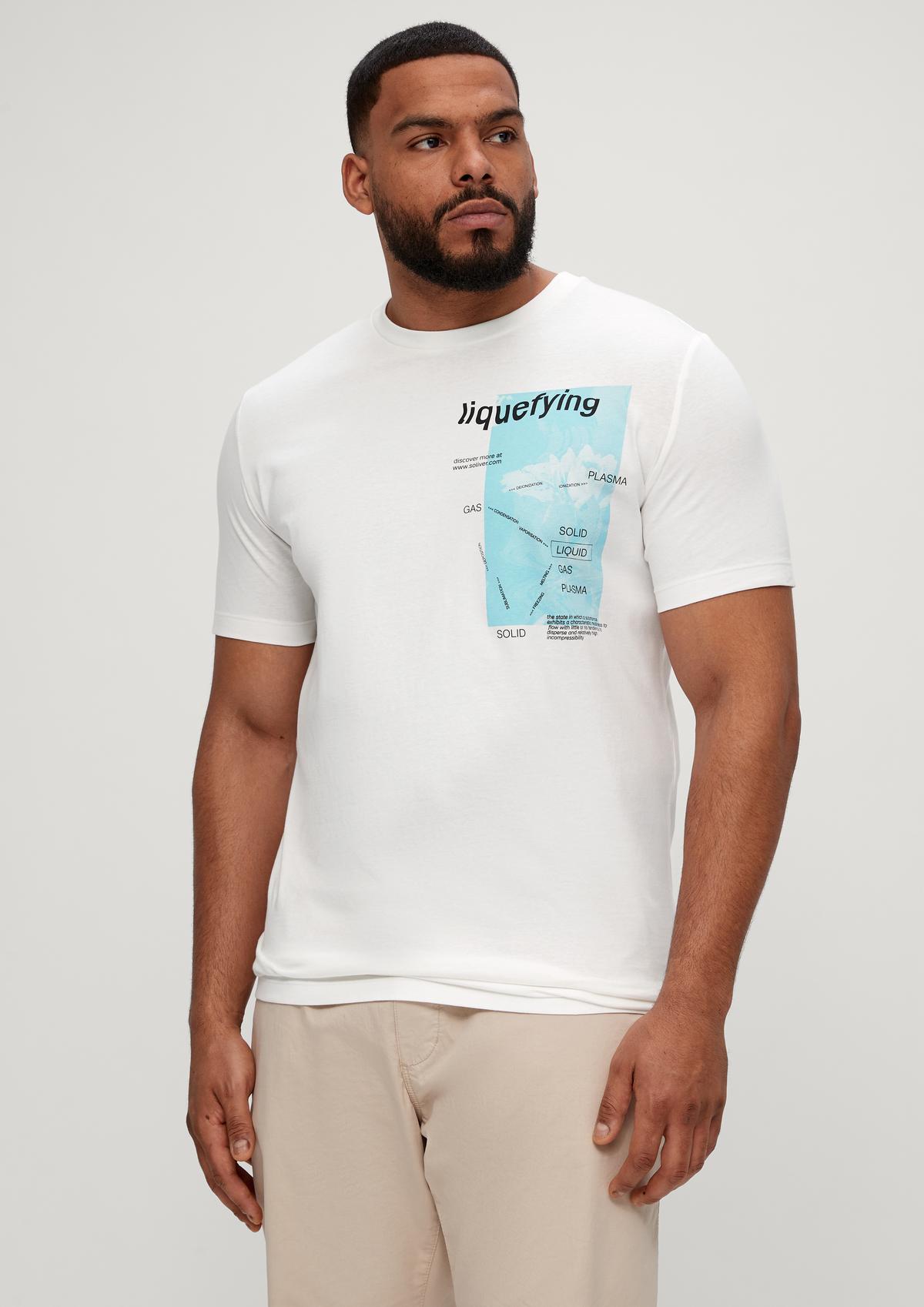 s.Oliver T-shirt with an artwork print