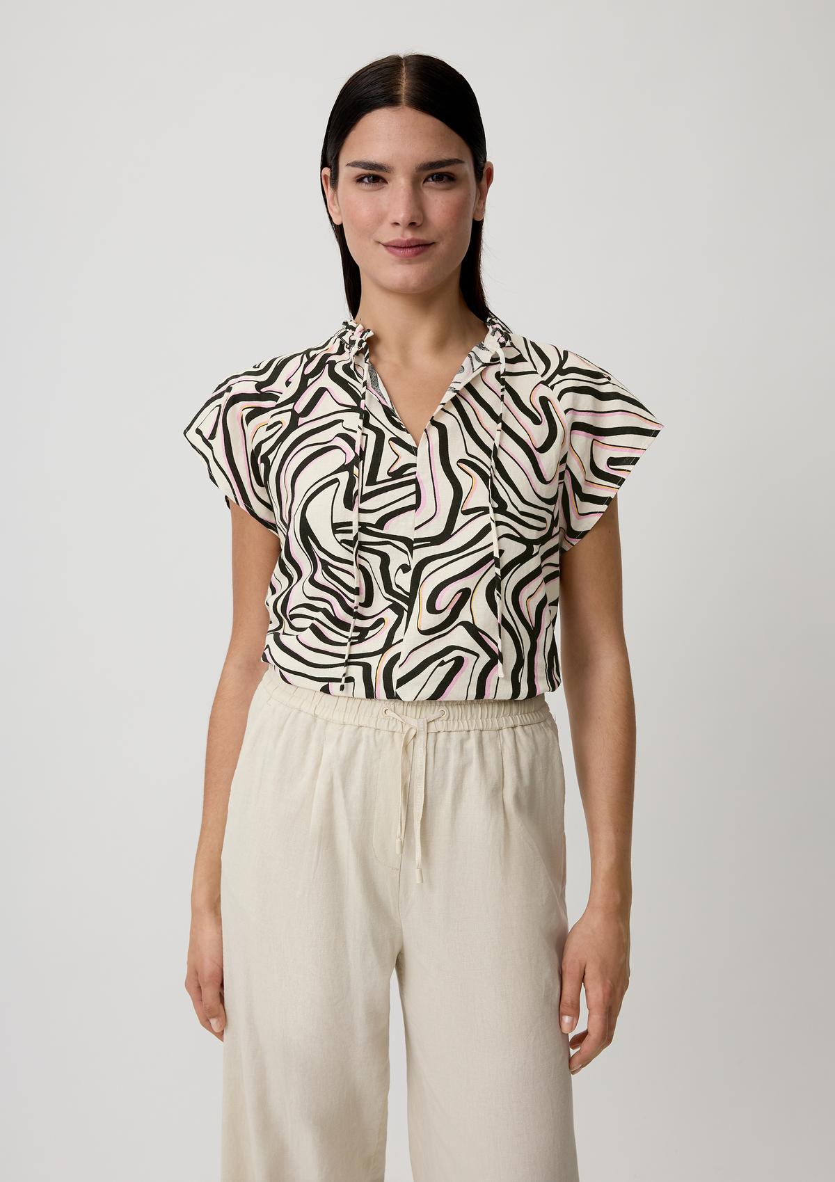 comma Linen blend blouse