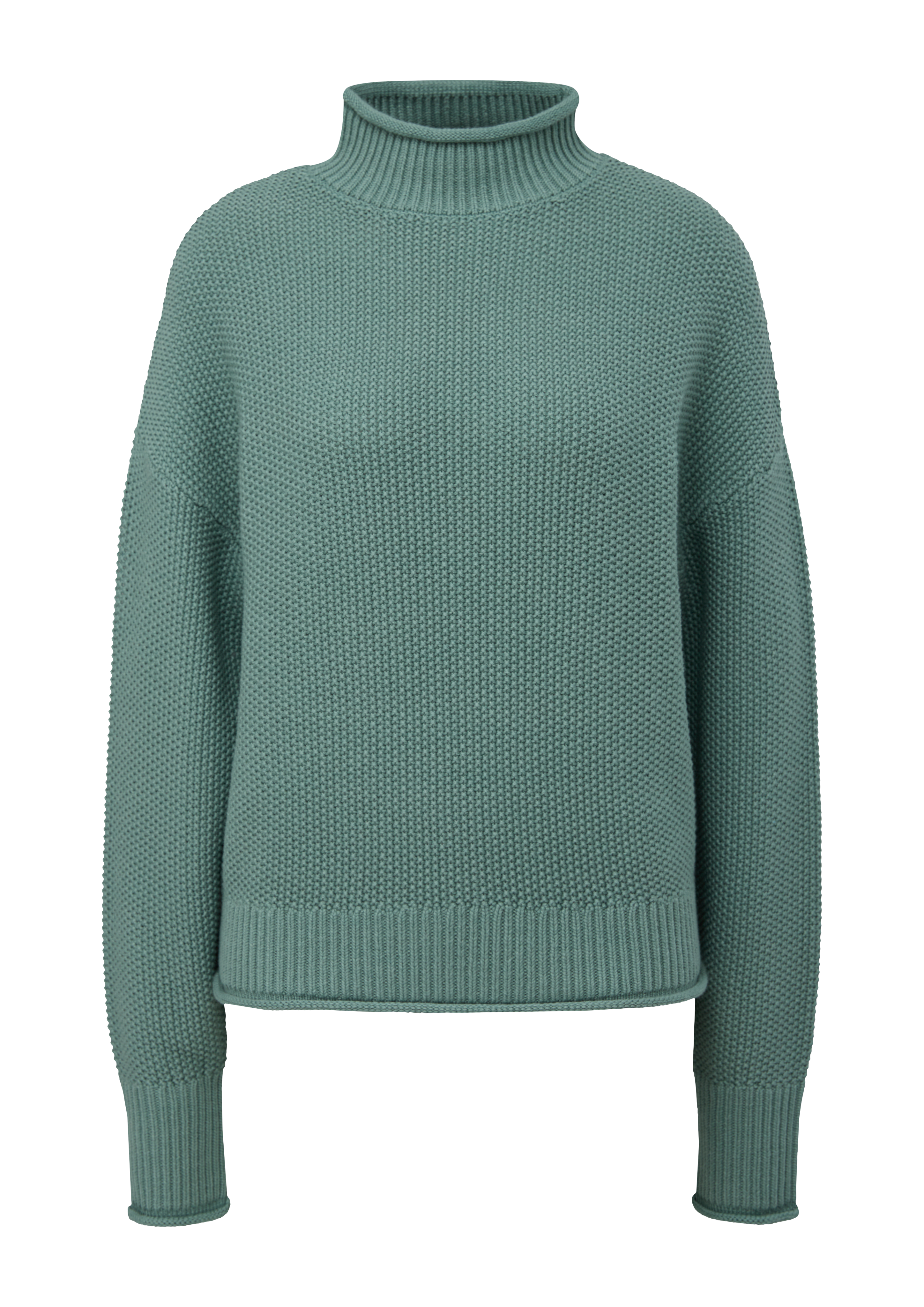 QS - Strickpullover im Loose Fit, Damen, Blau