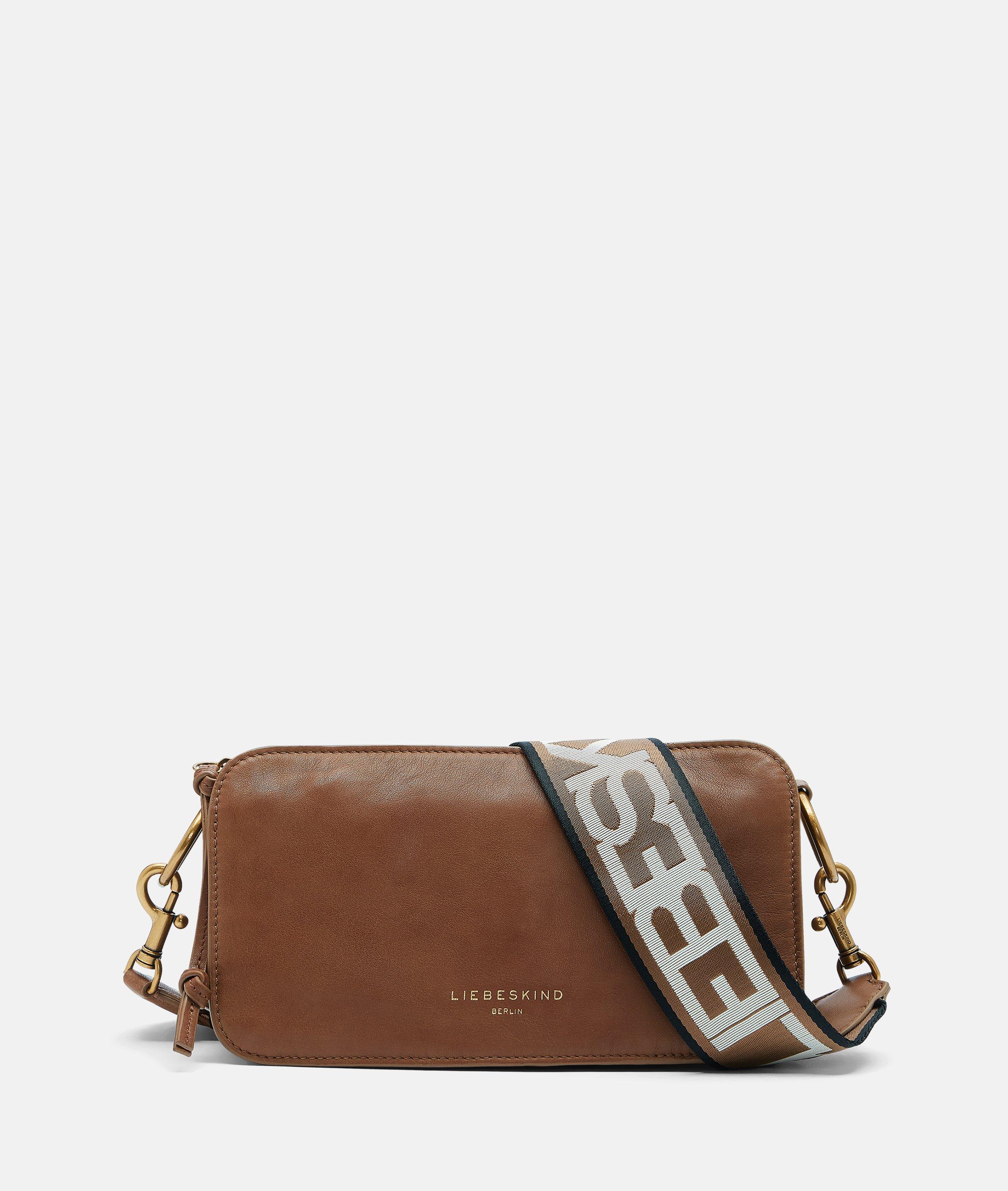 Liebeskind Berlin - Weiche Crossbody Bag aus Leder -  braun